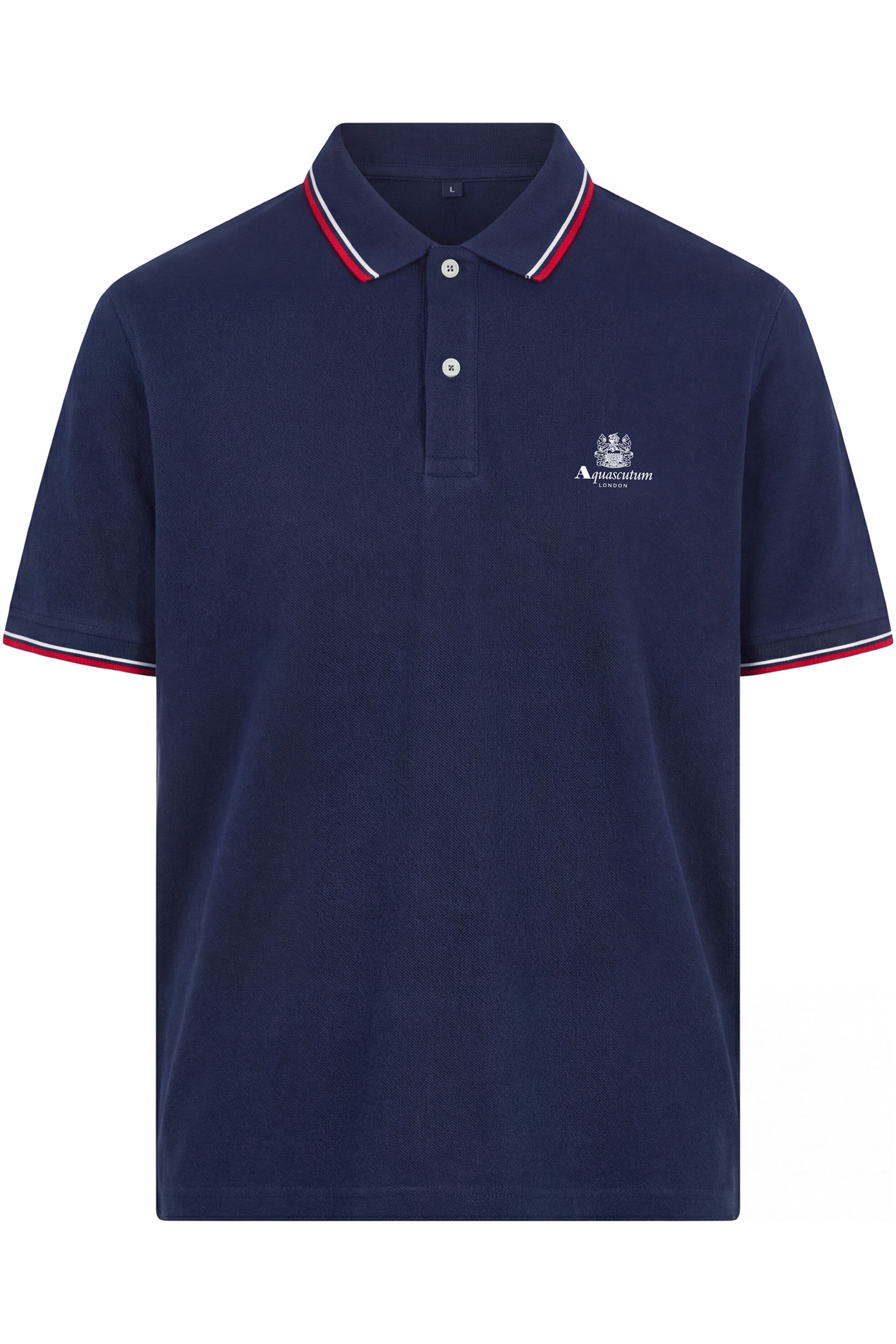 Aquascutum Active "ACTIVE COTTON POLO Herren" Poloshirt Herren, leichtes Kurzarmshirt, Polohemd, Outdoor, Sale