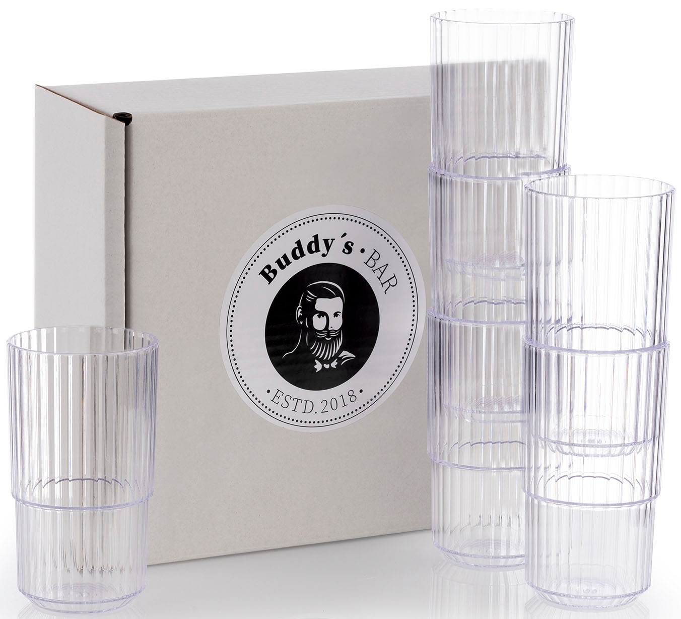 Buddys Becher 500 ml, 6-teilig