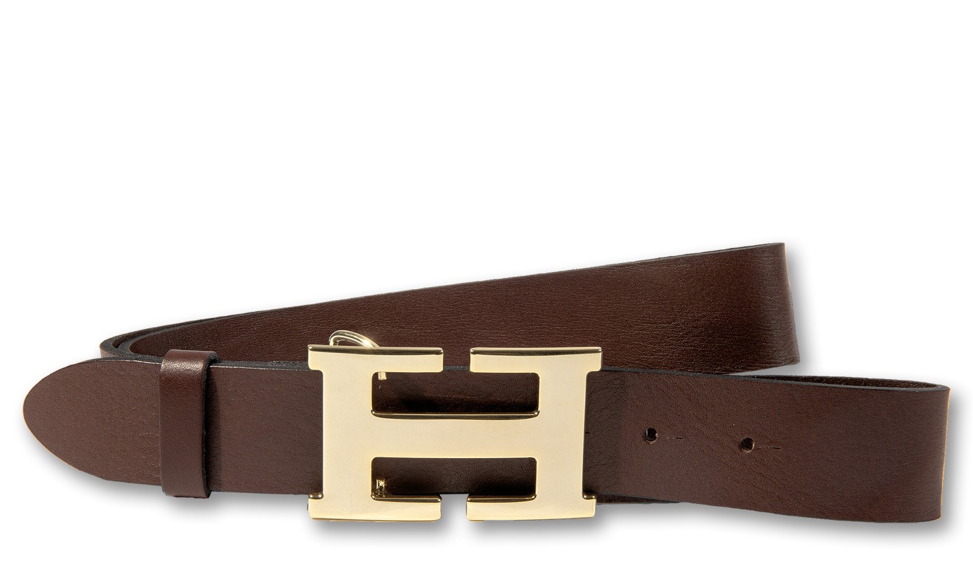 Silbergift Koppelgürtel "Koppelgürtel mit stylisch goldfarbener Designschli günstig online kaufen