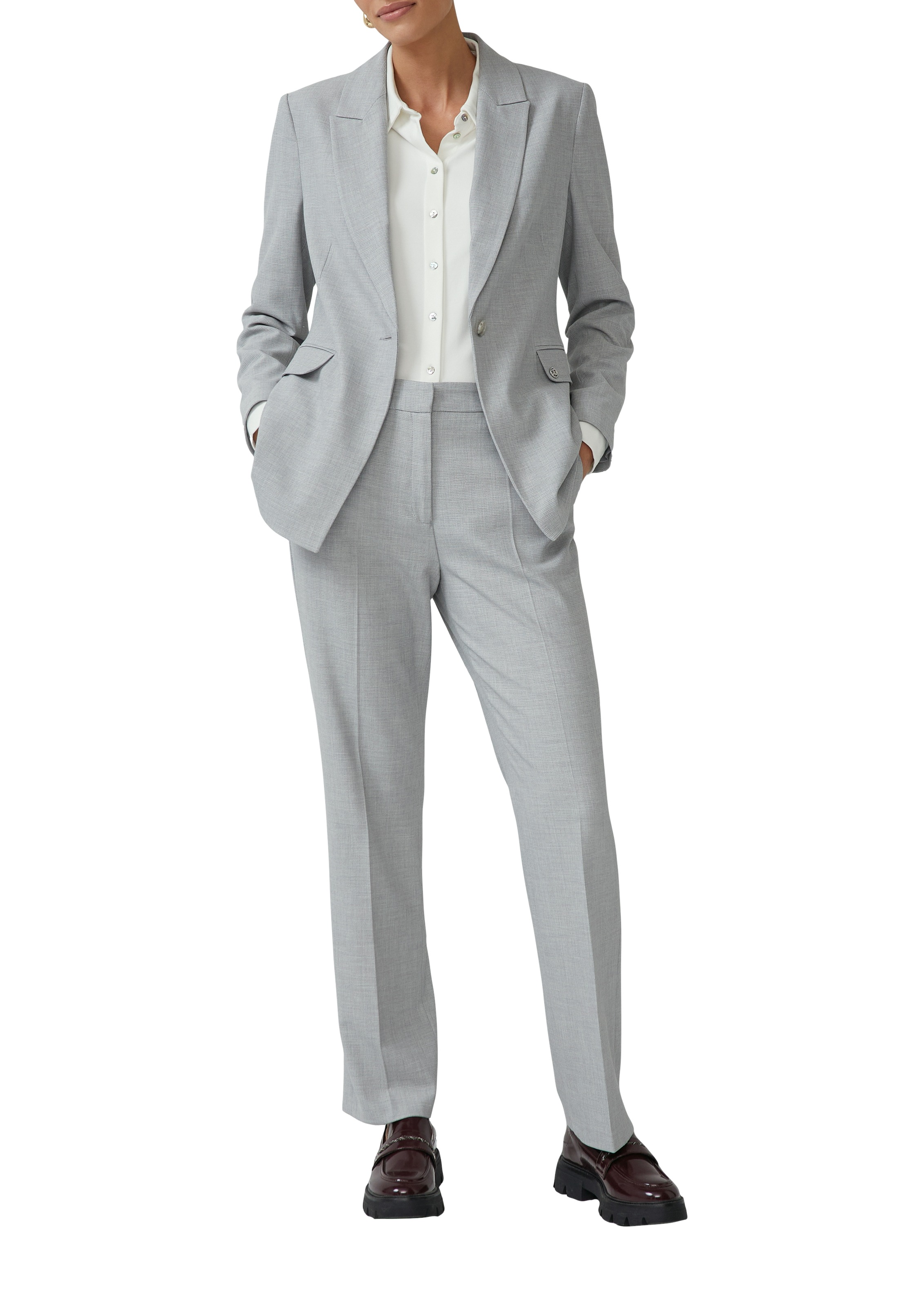 s.Oliver BLACK LABEL Jackenblazer, mit Logo Detail günstig online kaufen