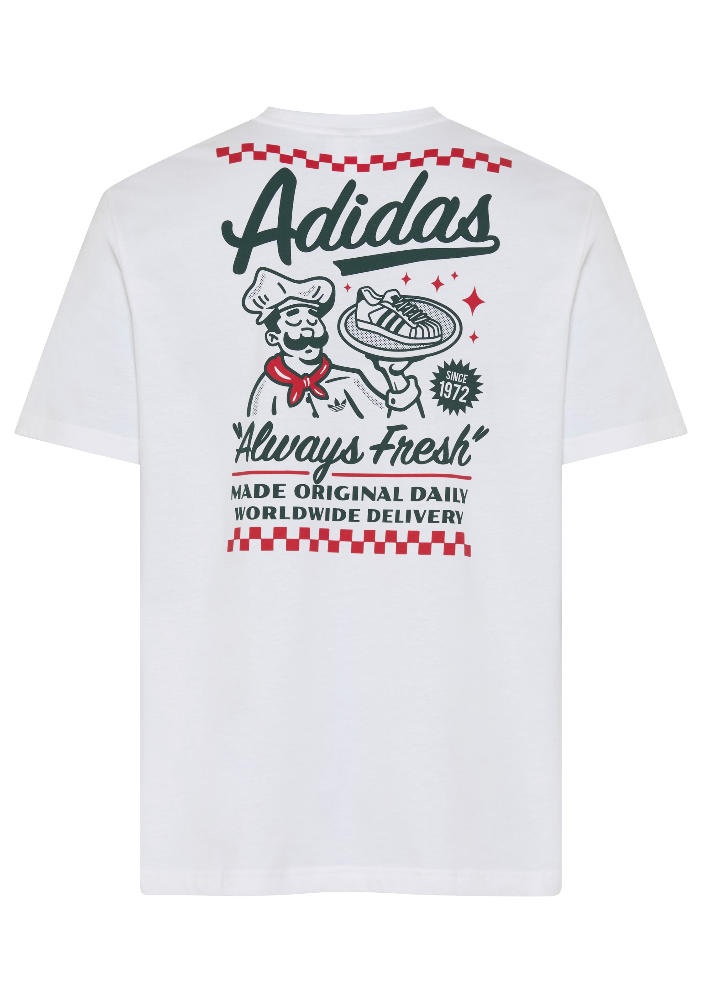 adidas Originals T-Shirt »LOOSE GRAPHIC T« mit Print, ohne Verschluss, aus Baumwolle