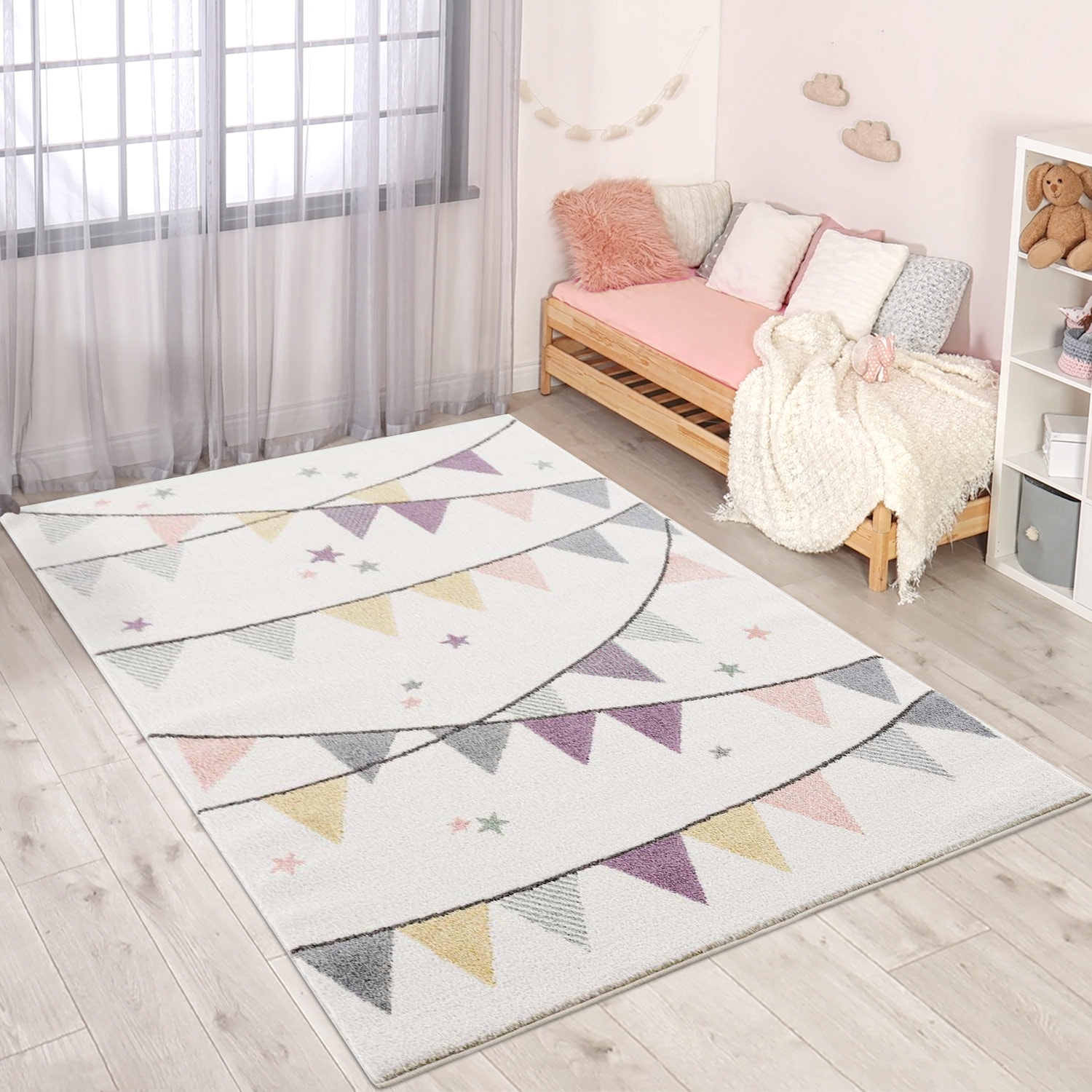 Carpet City Kinderteppich "Anime9381" rechteckig 11 mm Höhe Spielteppich, W günstig online kaufen