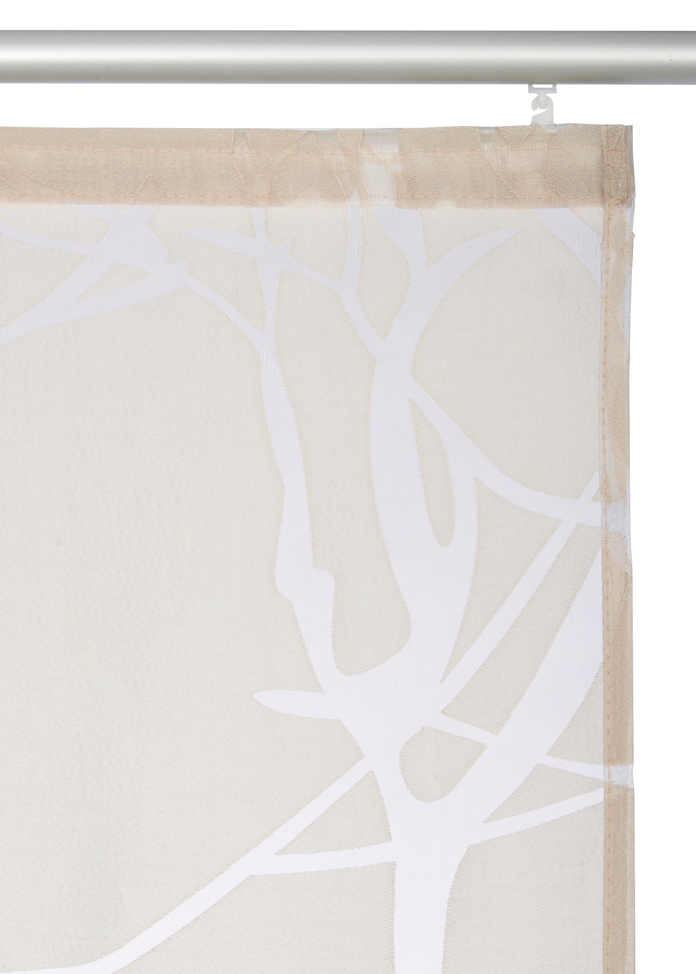 my home Schiebegardine "Anna" Klettband 1 Stk. tlg. Inkl. Befestigungszubeh günstig online kaufen