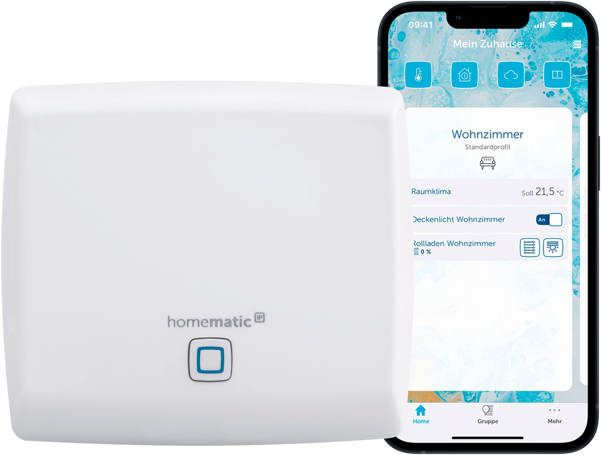 Homematic IP Heizkörperthermostat »SET: Access Point + 3St. heizkörperthermostat«