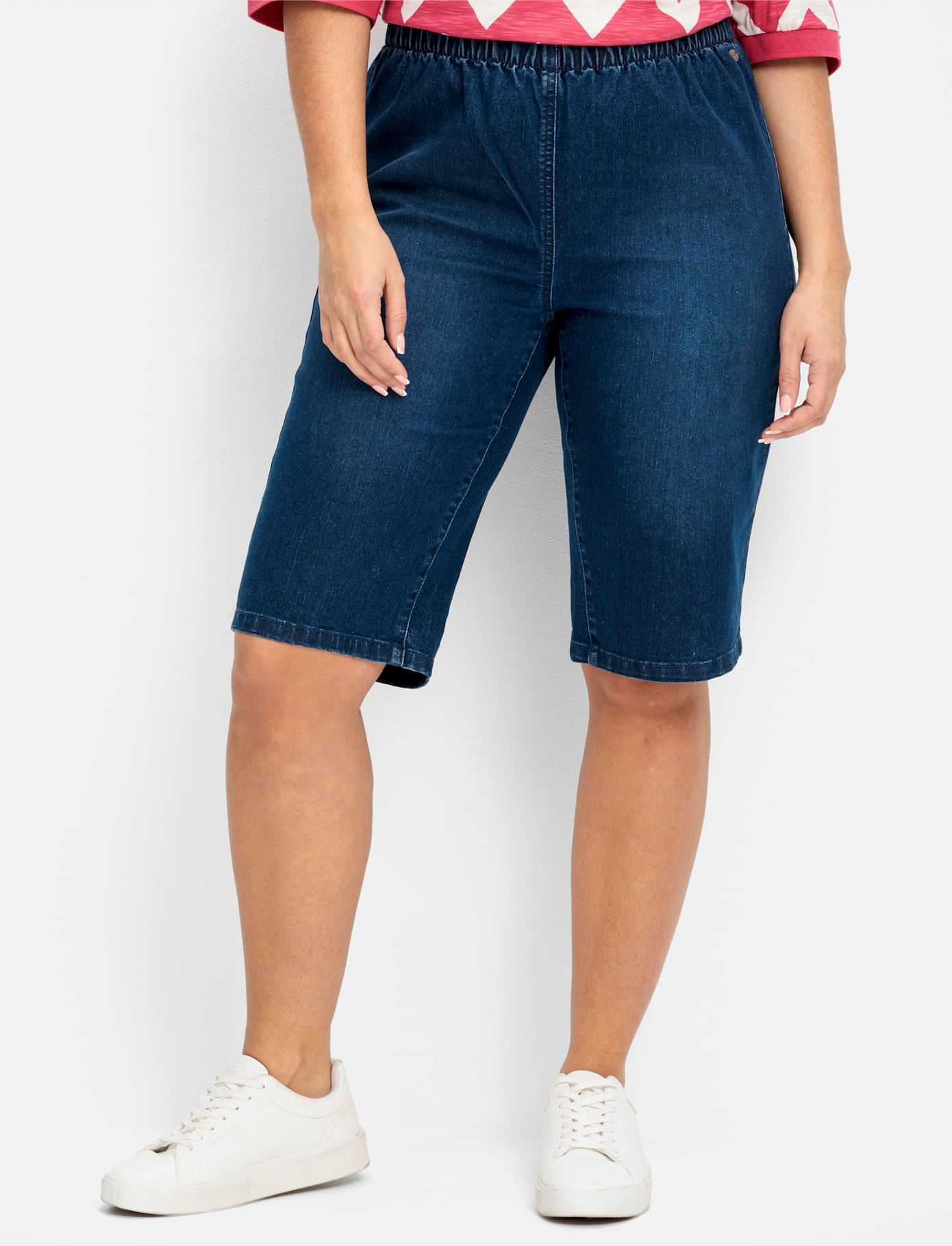 Sheego Jeansbermudas, (1 tlg.) günstig online kaufen