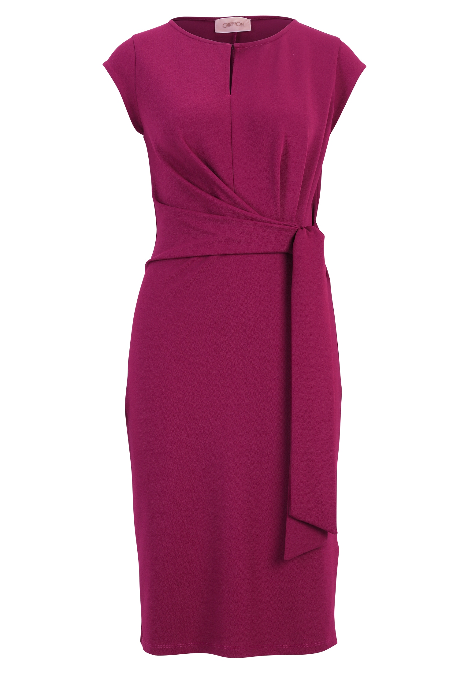 Cartoon Jerseykleid »Cartoon Jerseykleid mit Raffung«, Form