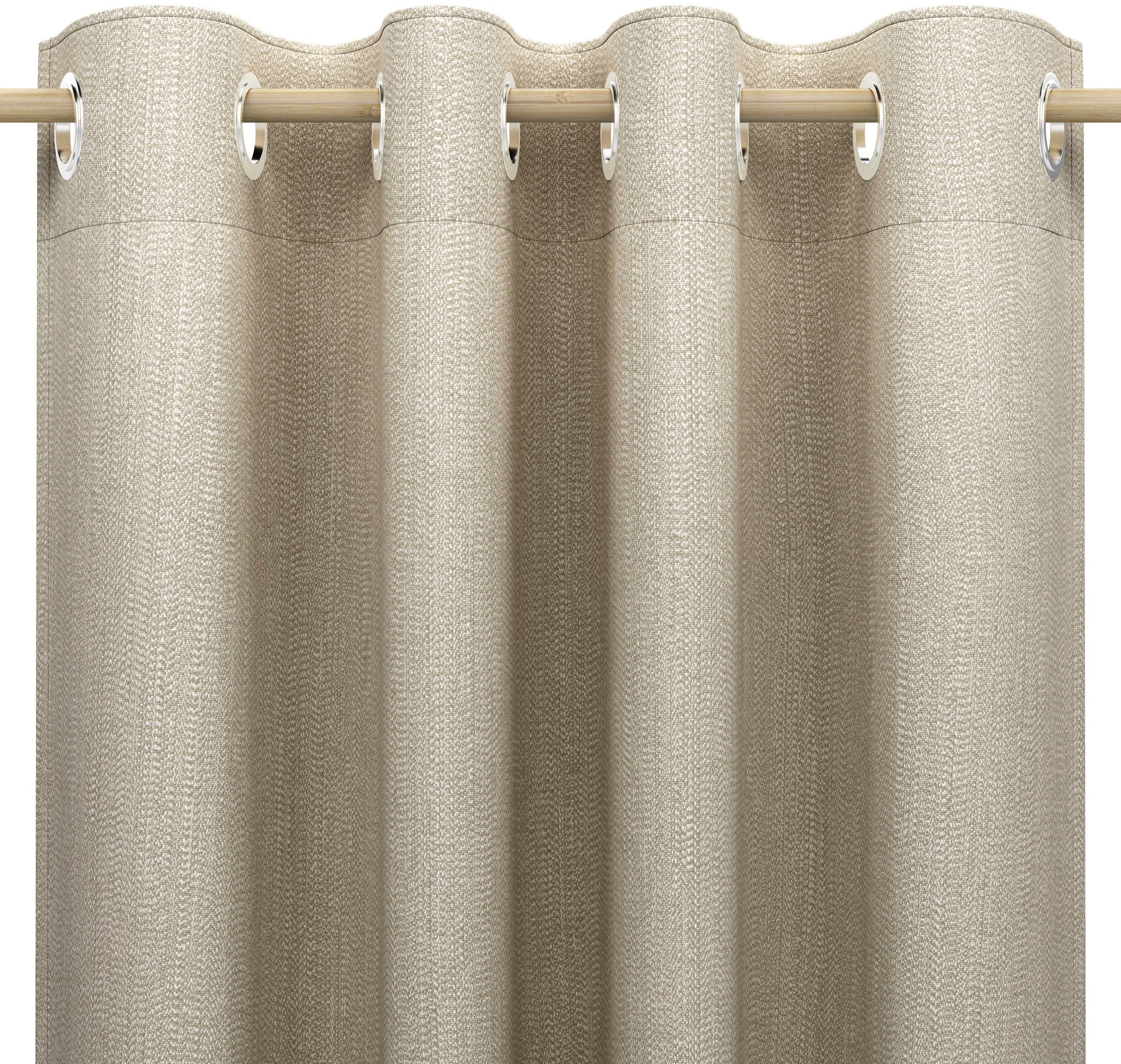 Neutex for you Vorhang "Monza Eco" Ösen 1 Stk. tlg. günstig online kaufen