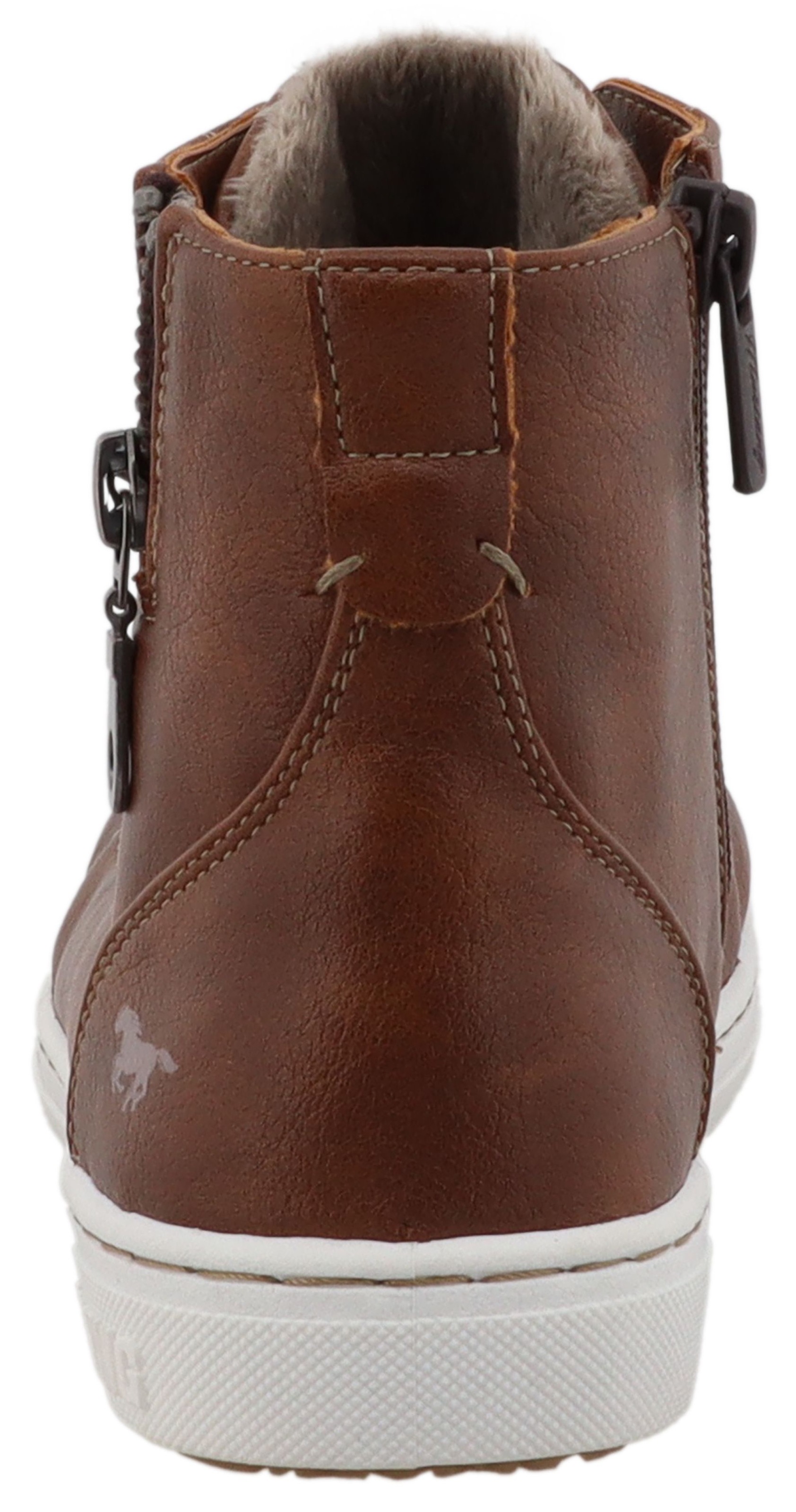 Mustang Shoes Winterstiefelette "Tuala" Schnürboots mit Reißverschluss günstig online kaufen