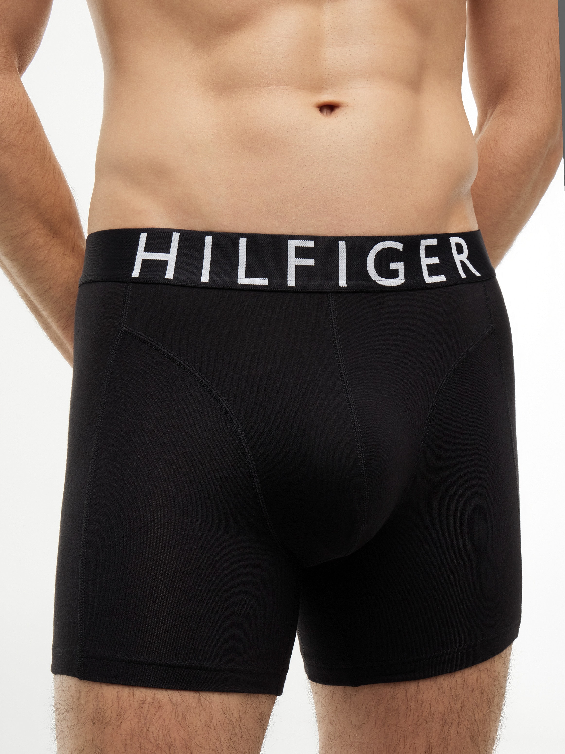 Tommy Hilfiger Underwear Trunk 3 Stk. etwas längere Form, elastischer Bund