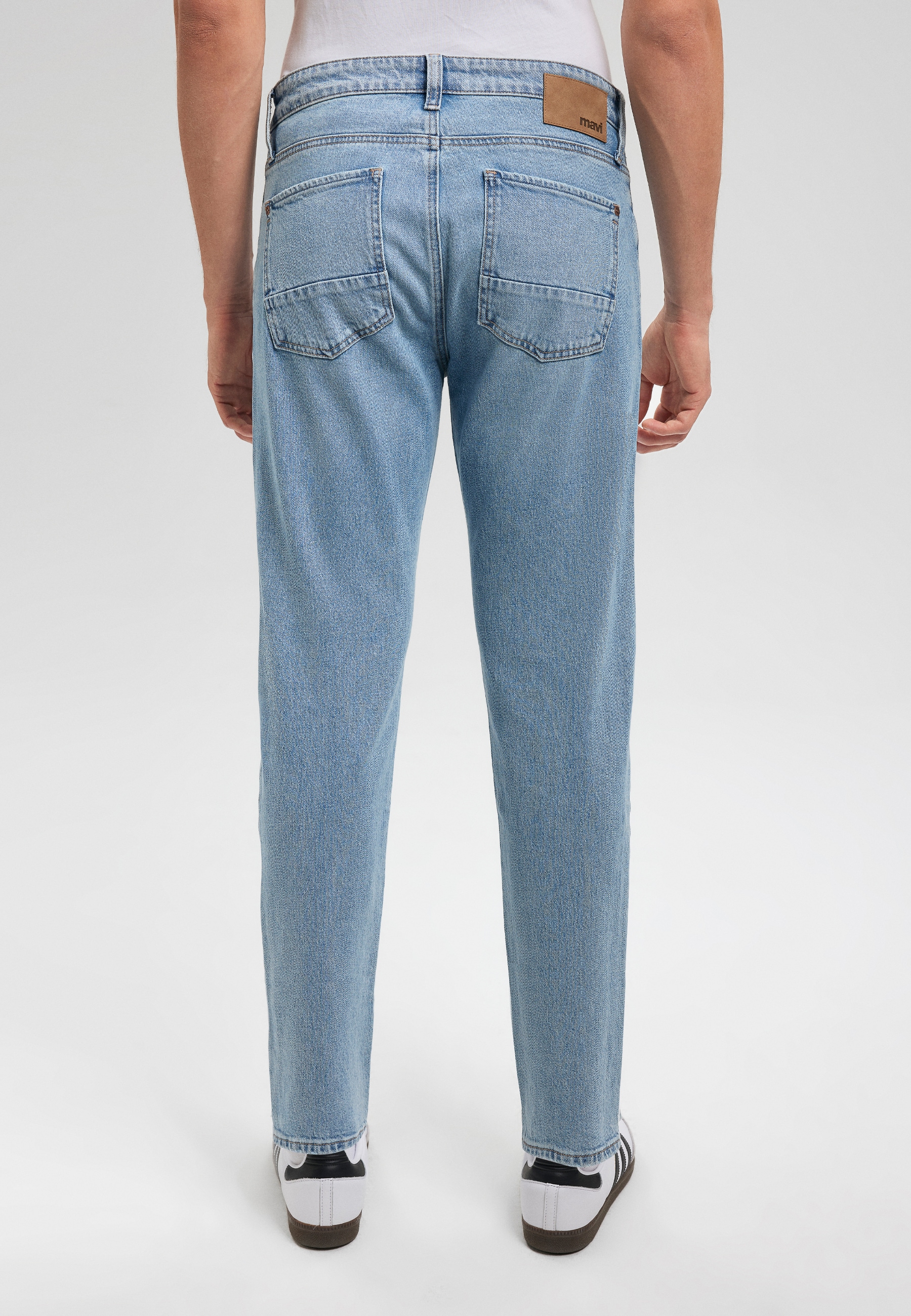 Mavi Weite Jeans "MILAN", Slim Tapered Leg Pants günstig online kaufen