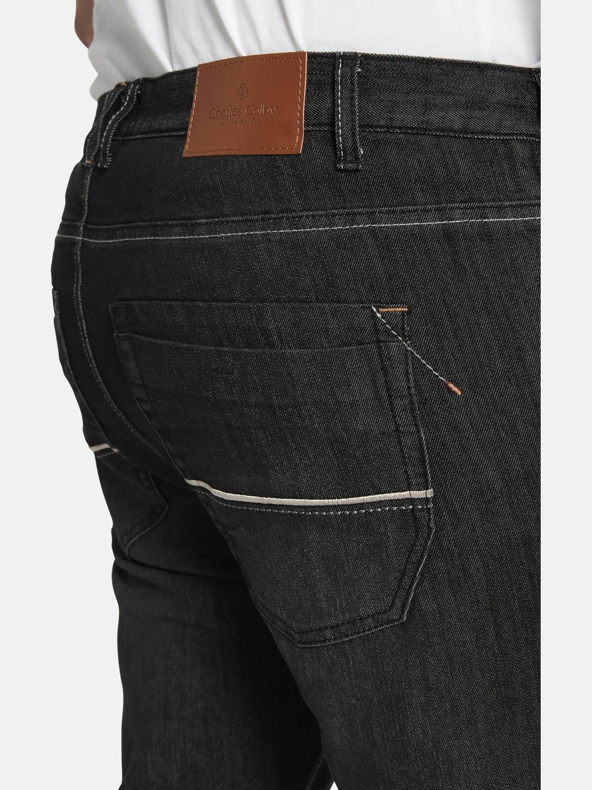 Charles Colby 5-Pocket-Jeans »Tiefbundjeans BARON CASSANDER«, (1 tlg.)
