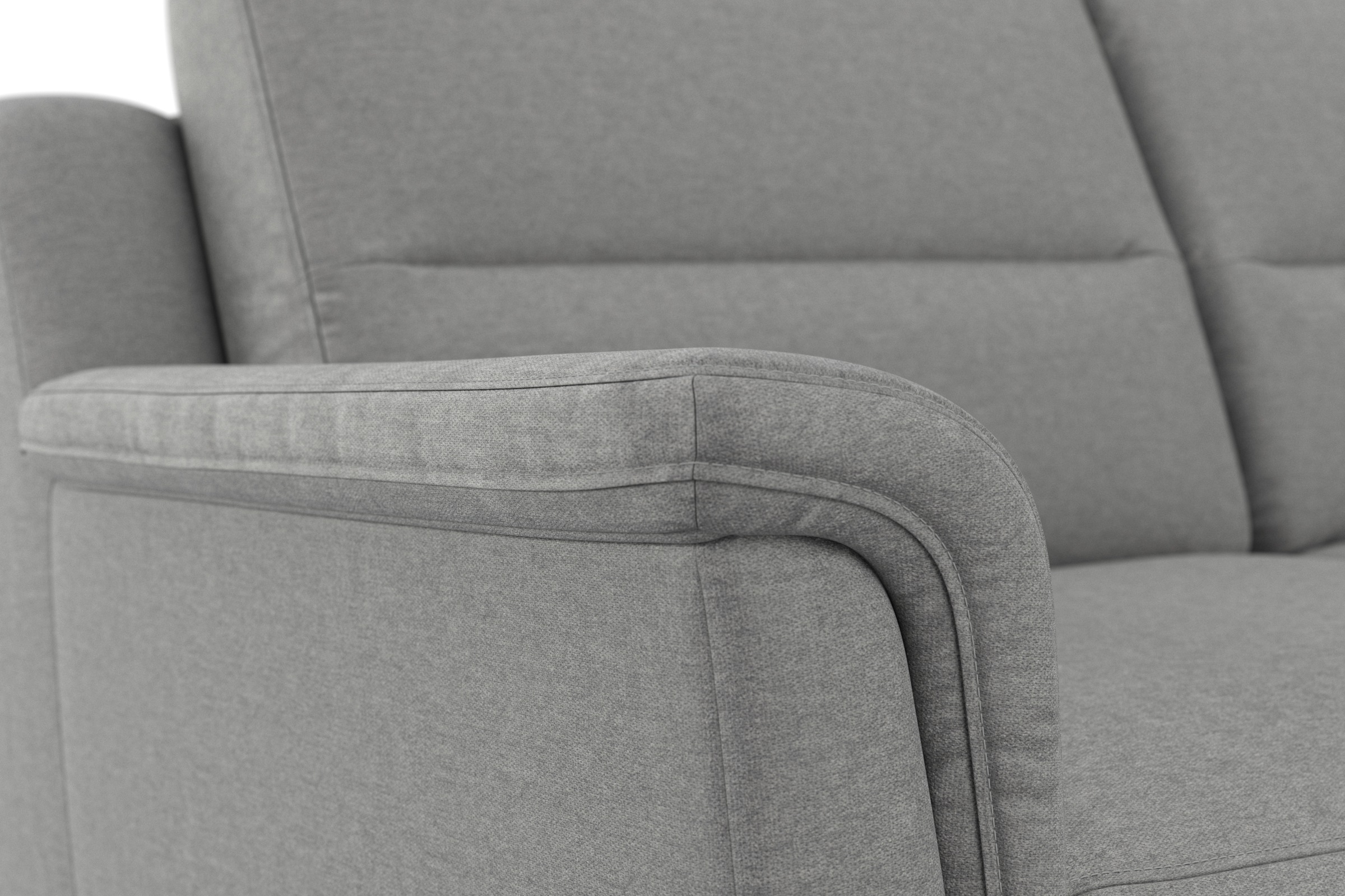 Sit&more Kampinė sofa »Farö L-Form« su spyruoklės patogi su miegojimo funkcija ir Dėžutė patalynei