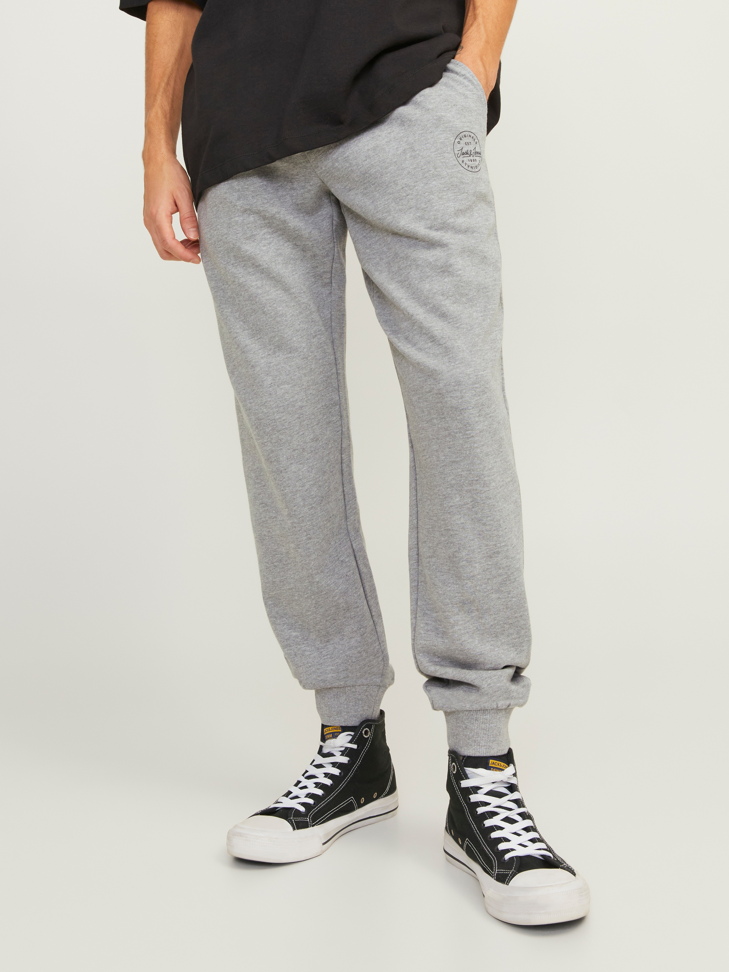Jack & Jones Sweathose "JPSTGORDON Jogpants mit Kordelzug und bequemem Schn günstig online kaufen