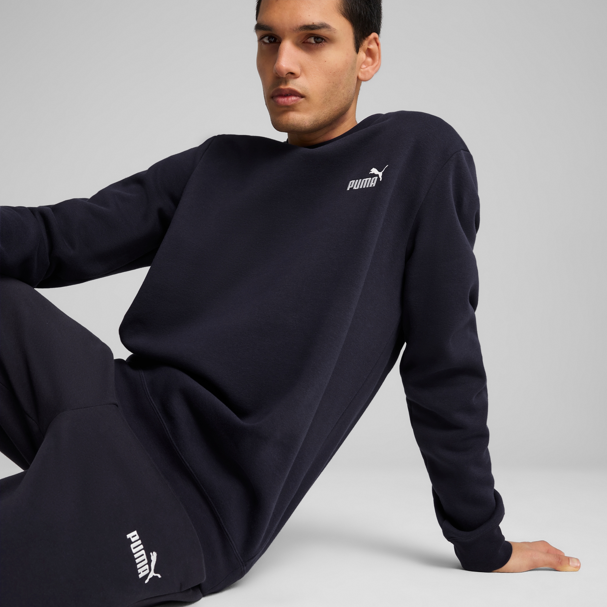 PUMA Langarmshirt »ESS SMALL NO. 1 LOGO CREW FL«
