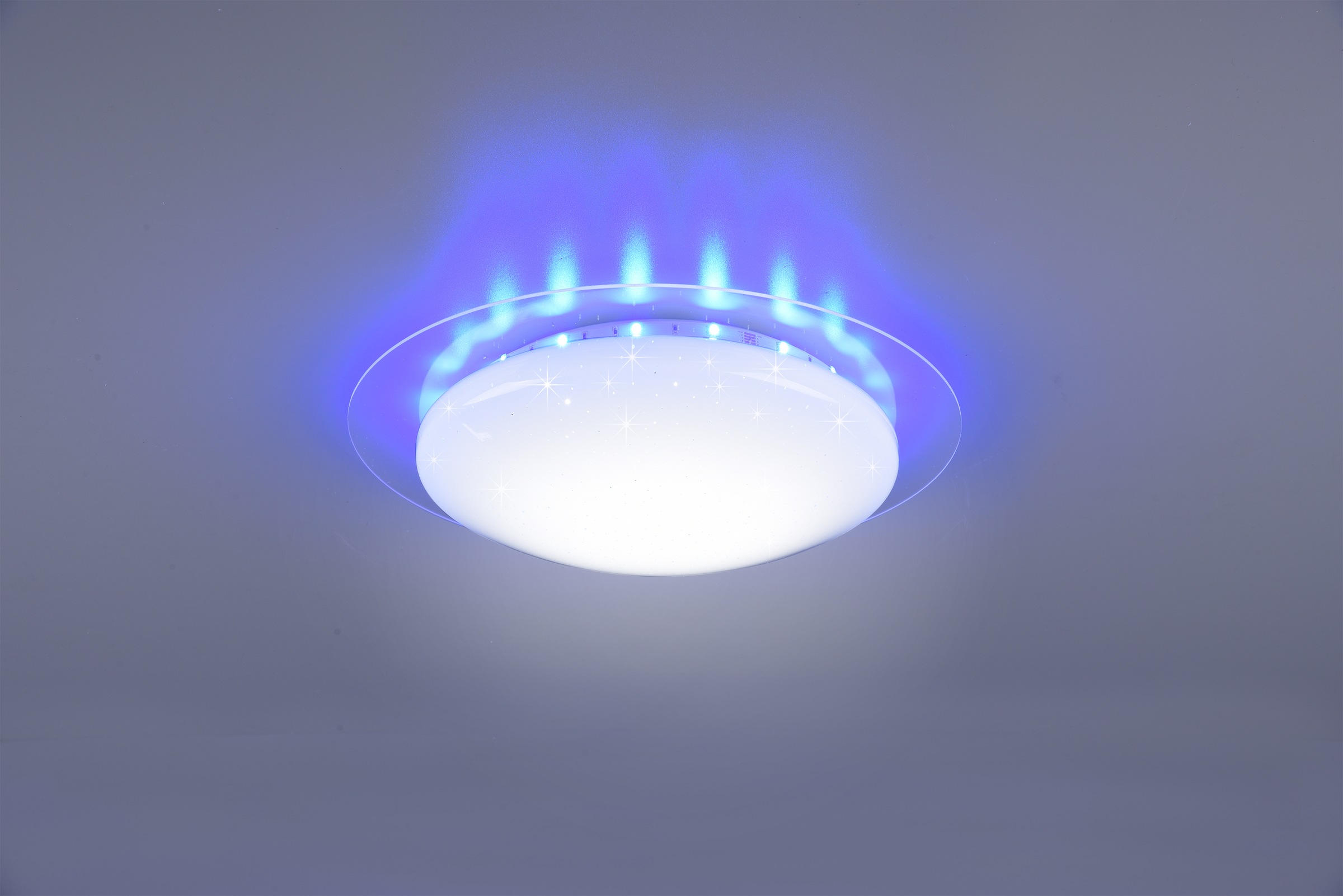 TRIO Leuchten LED flammig-flammig, 1 Ø BAUR Deckenleuchte bestellen Backlight, mit Dimmer Fernbed., | Starlight-Effekt, cm »Joleen«, RGB inkl. 35