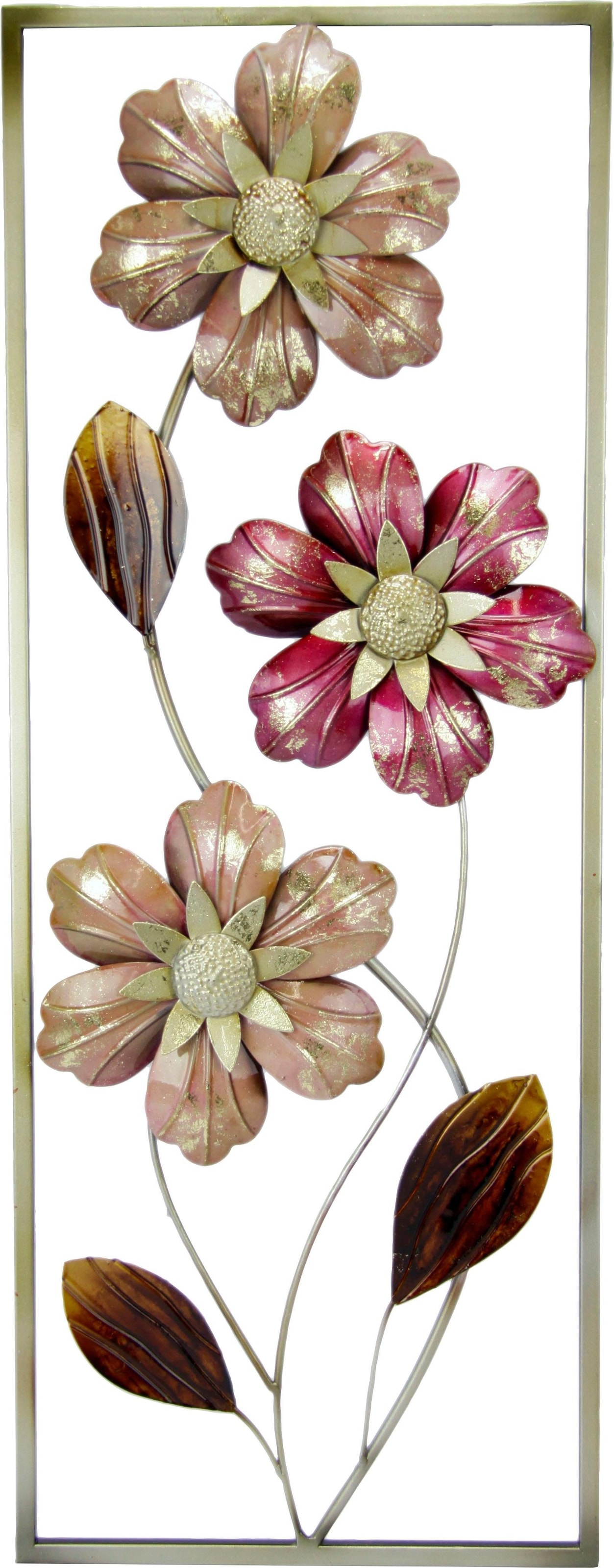 BAUR | »Blumen« bestellen I.GE.A. Wanddekoobjekt