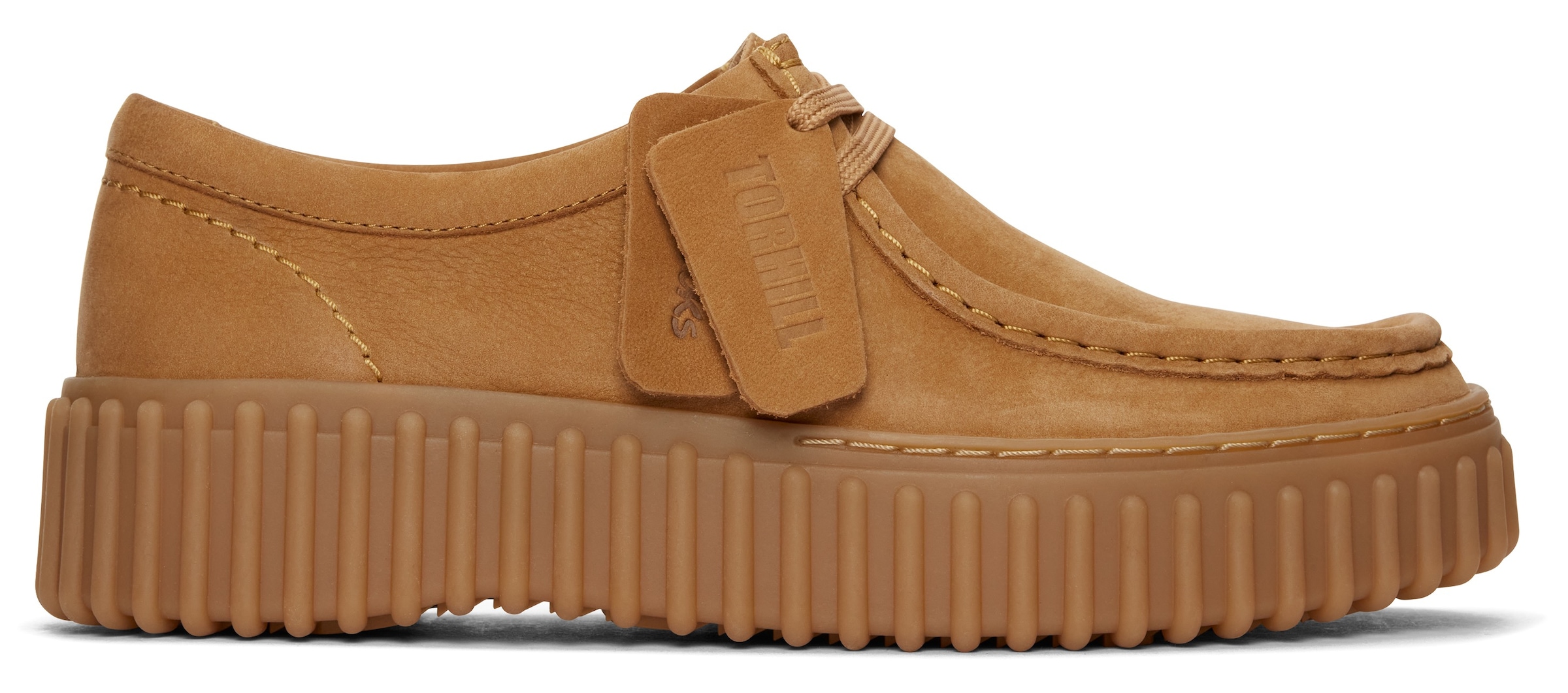 Clarks Slip-On Sneaker »Torhill Bee«, Plateausneaker, Halbschuh, Slipper mit Wechselfußbett