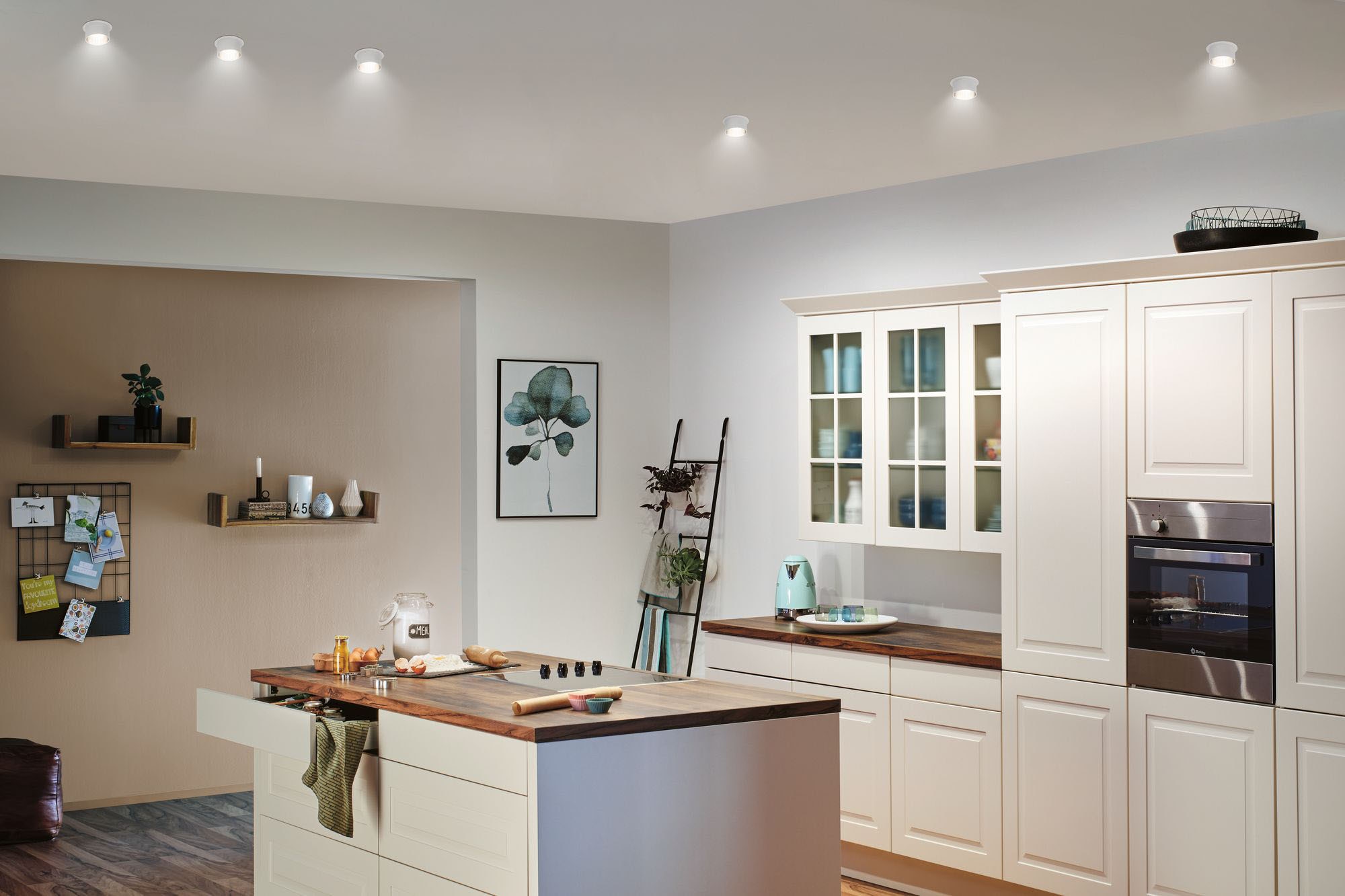 Paulmann LED Einbauleuchte »Gil« LED-Modul 3 Stk. Warmweiß LED-Modul, 3-Stufen-dimmbar