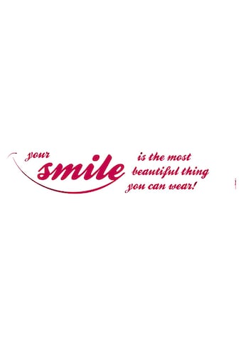 Komar Wandtattoo »Your Smile« (5 St.) 14x70 ...