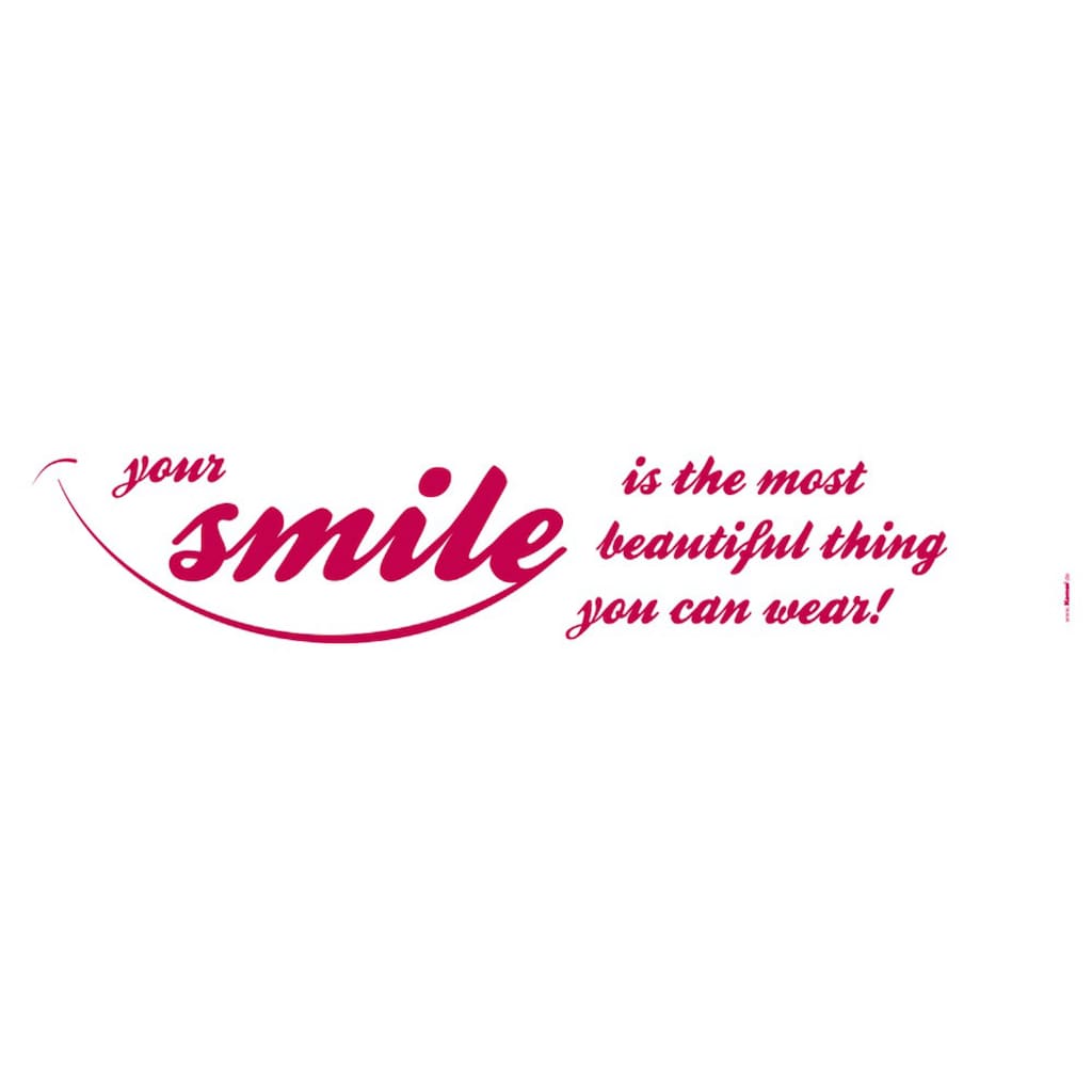 Komar Wandtattoo »Your Smile«, (5 St.)