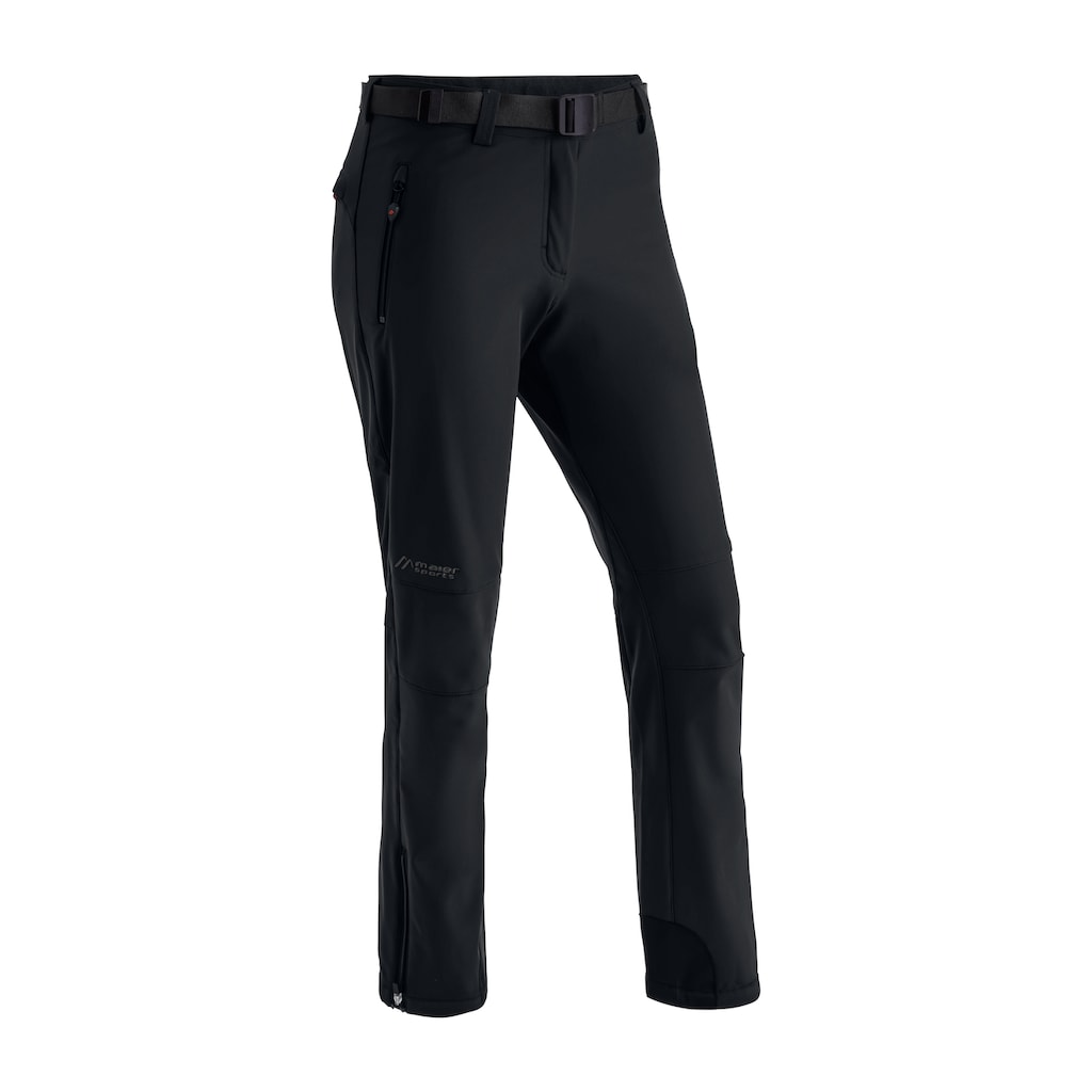 Maier Sports Funktionshose »Tech Pants W« Warme Softshellhose elastisch und winddicht