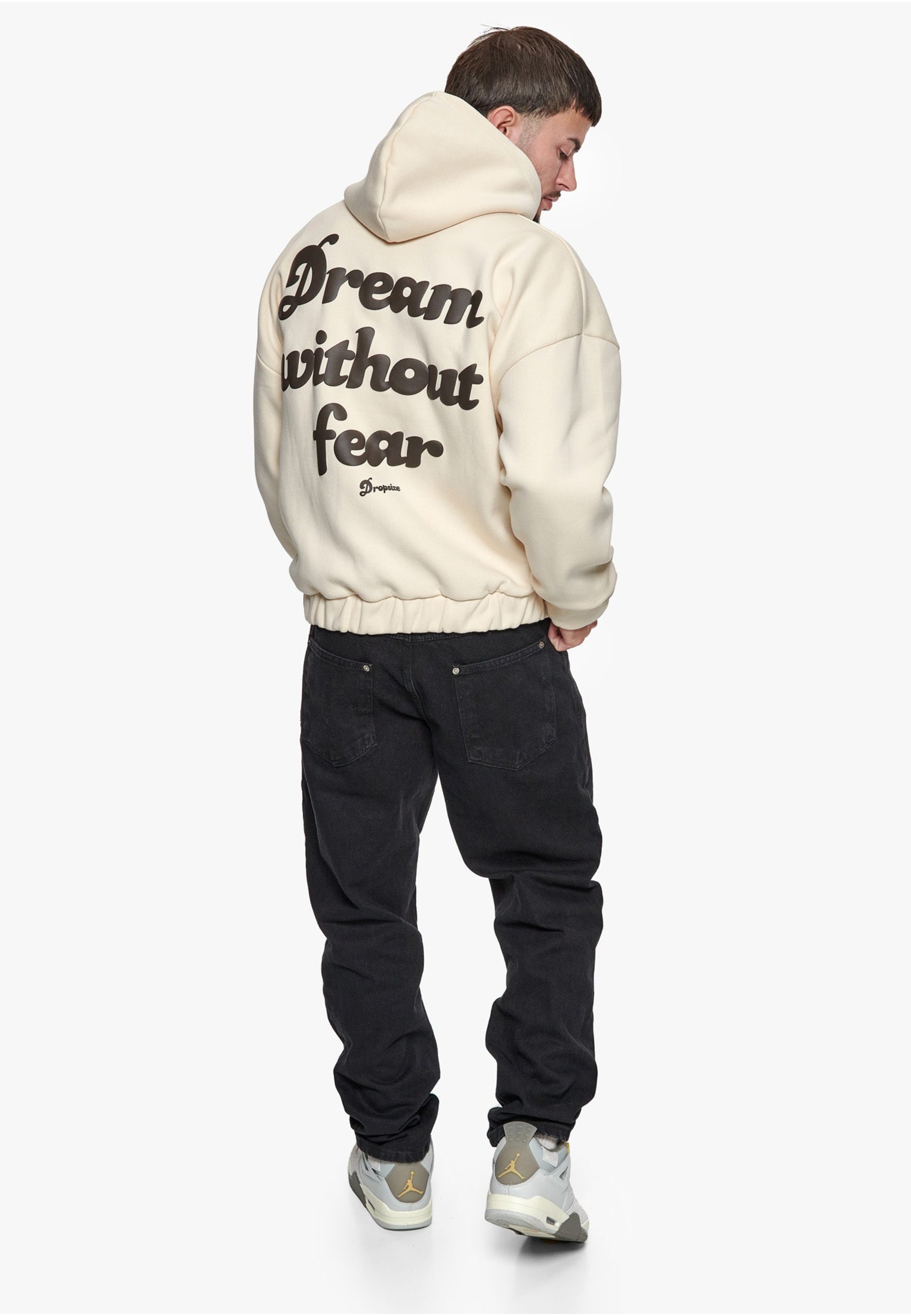 Dropsize Kapuzenfleecejacke »Dropsize Herren« 1 Stk. tlg. mit Kapuze