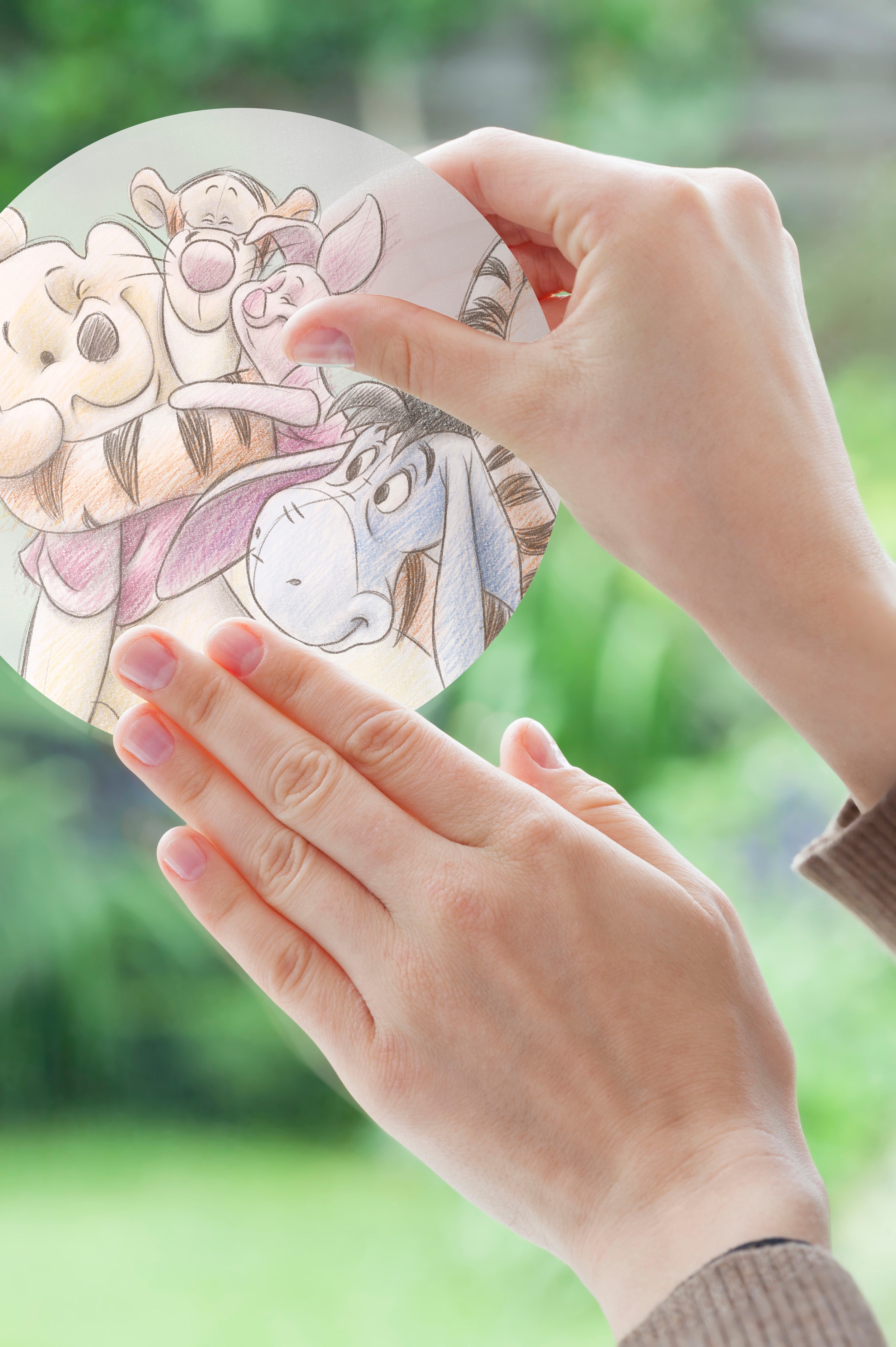 Komar Fensterbild »Winnie the Pooh Wonderful« Fenstersticker, selbsthaftend