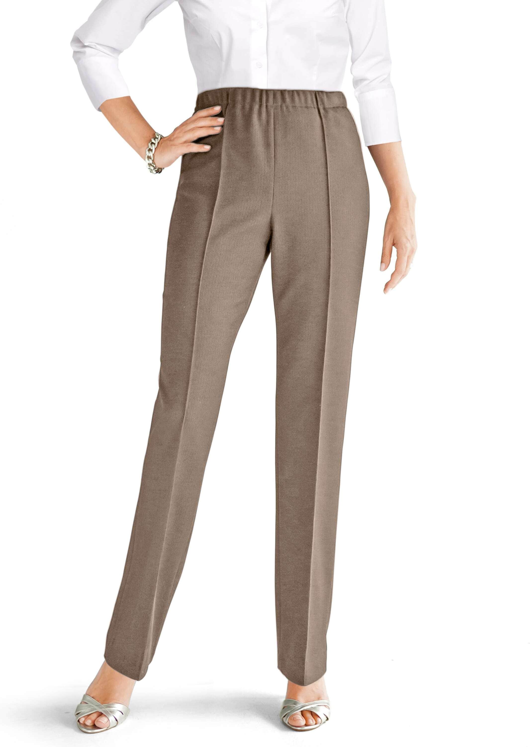 GOLDNER Schlupfhose »Kurzgröße Trageangenehme Rippenhose«