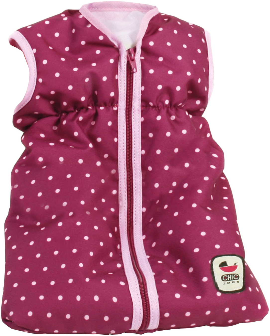 "Puppen Schlafsack CHIC2000 ""Brombeere"", schwarz (brombeere), Puppenausstattungen, KinderB:27cm H:2cm T:45cm, Polyester, B:27cm H:2cm T:45cm"