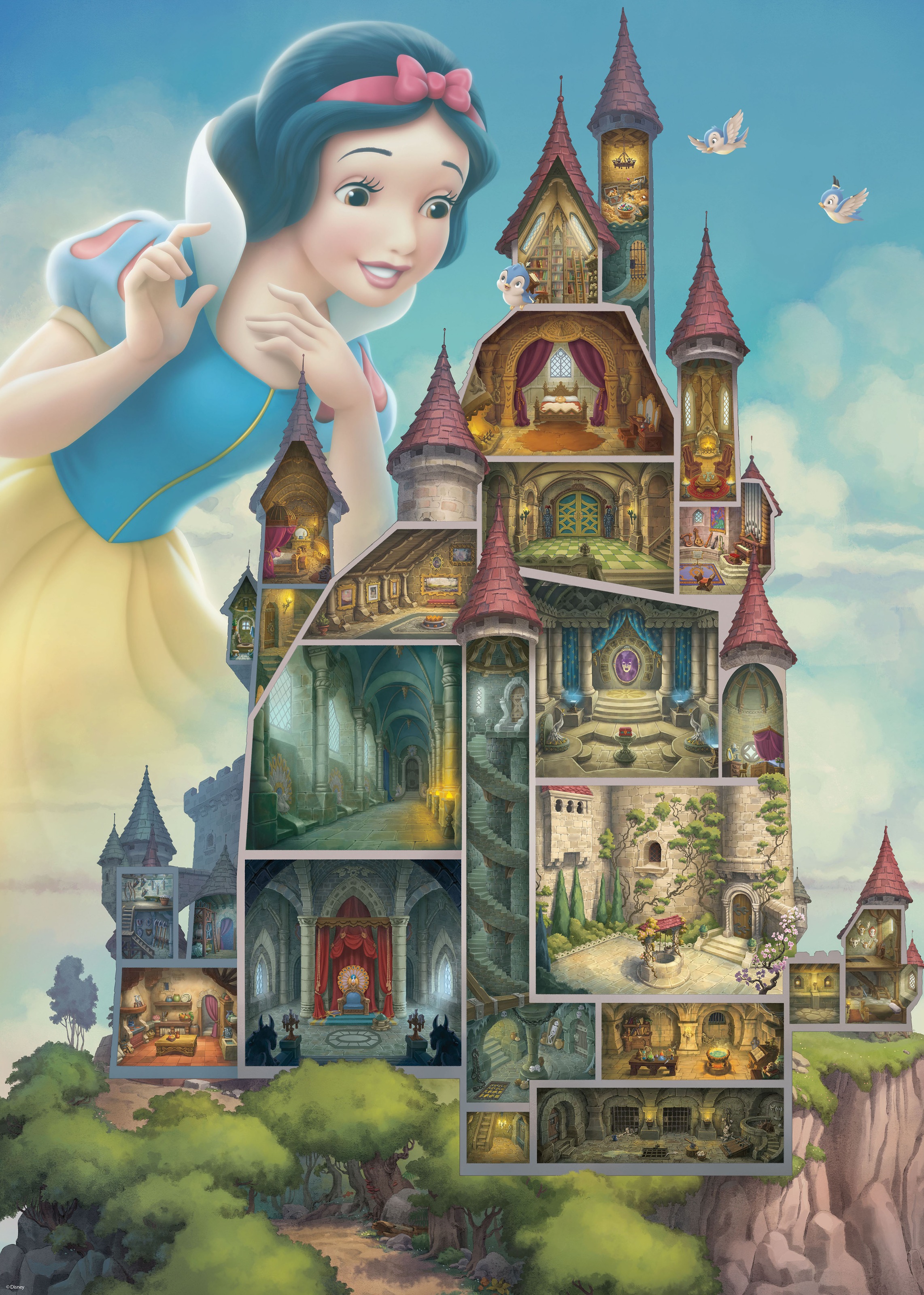 Ravensburger Puzzle »Castle Collection - Disney Princess, Snow White«, Made in Germany