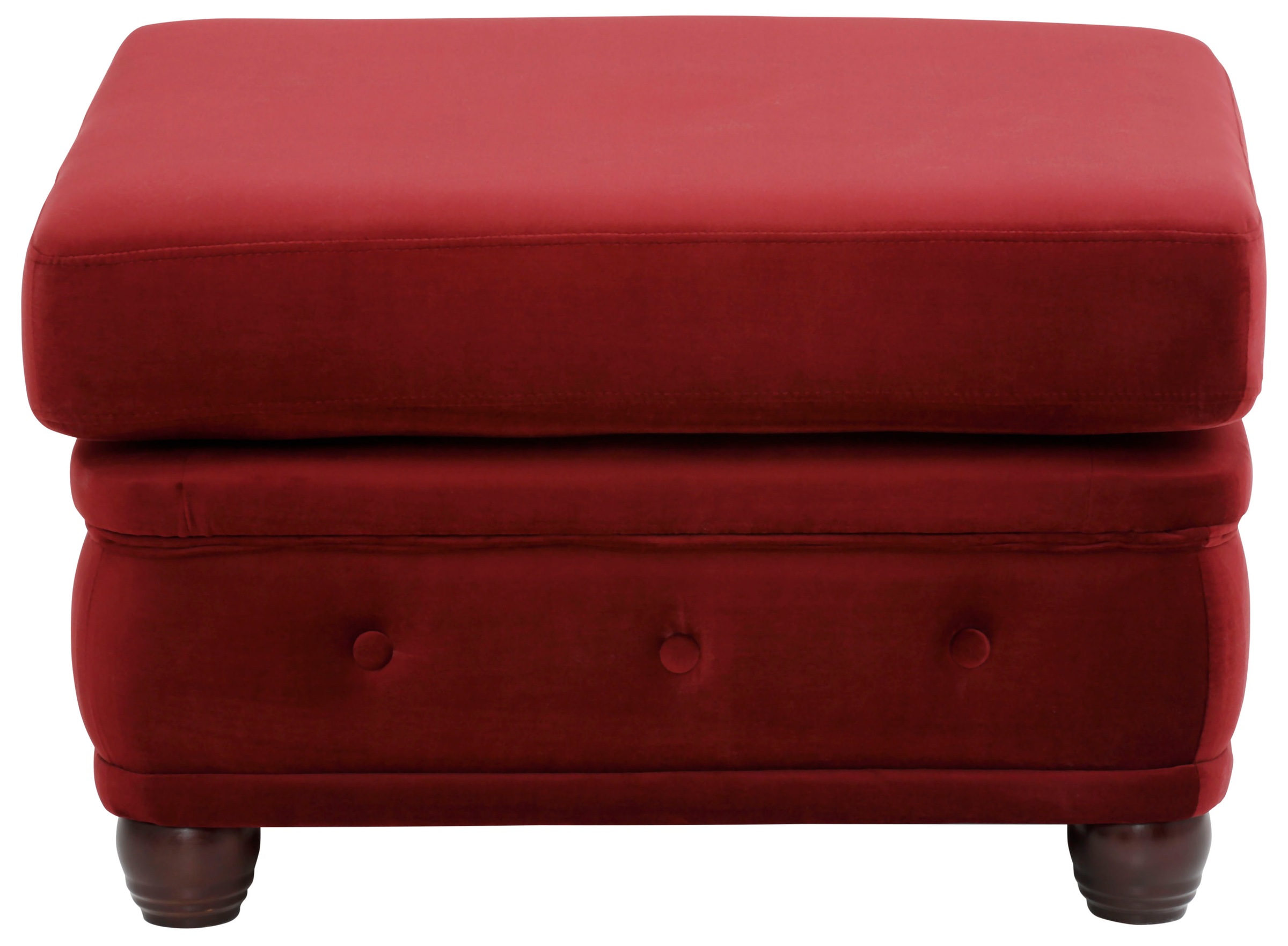 Home affaire Polsterhocker »New Castle« passend zur "New Castle"-Serie, B/T/H: 75/70/45 cm
