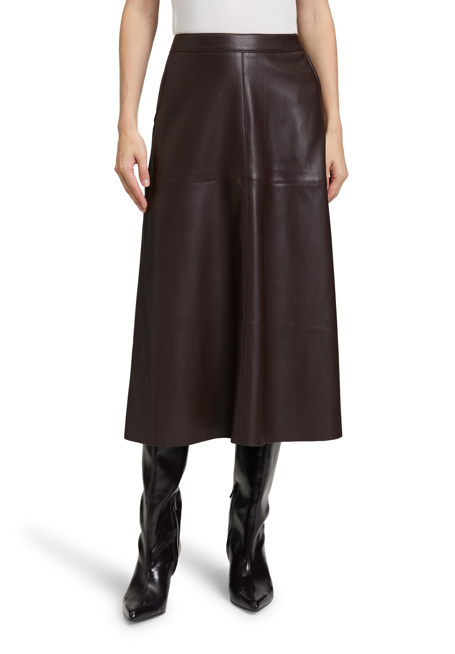 Betty Barclay Maxirock "Betty Barclay Damen A-Linien-Rock unifarben" günstig online kaufen