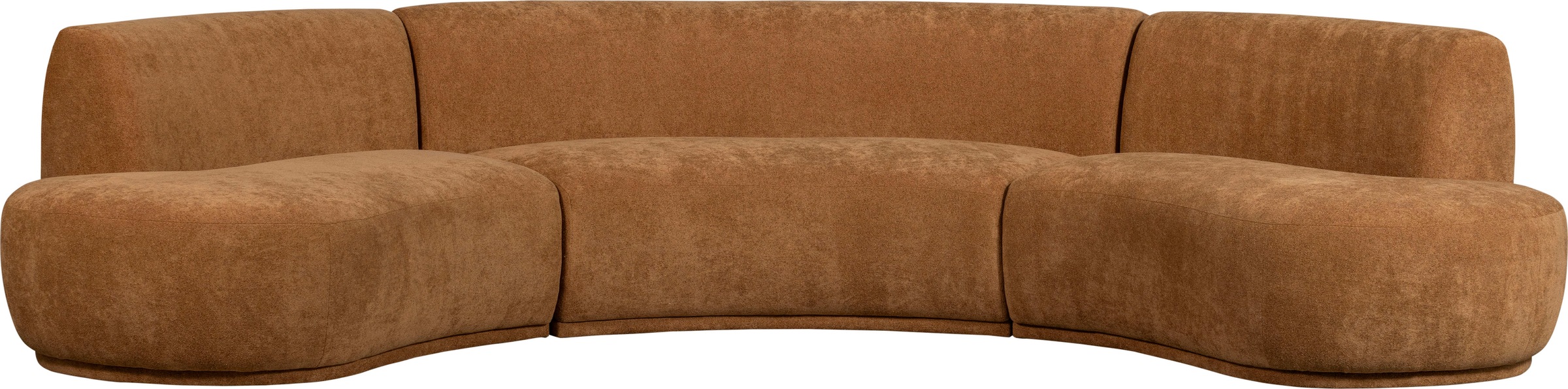 WOOOD Big-Sofa "Batavier Halbrundes Sofa", Halbrundes Sofa günstig online kaufen