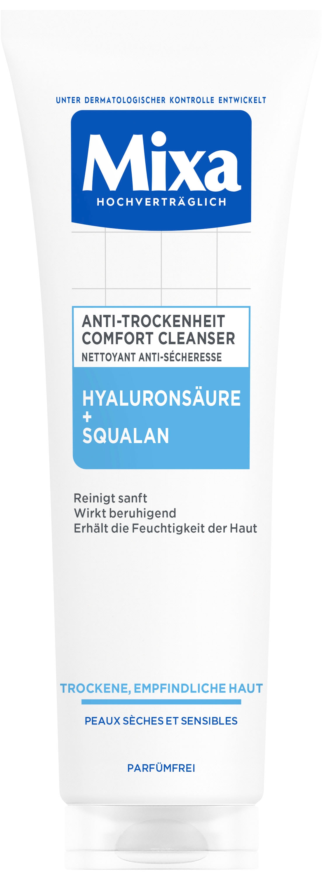 Gesichts-Reinigungsfluid »Mixa Anti-Trockenheit Comfort Cleanser«, mit hoher...