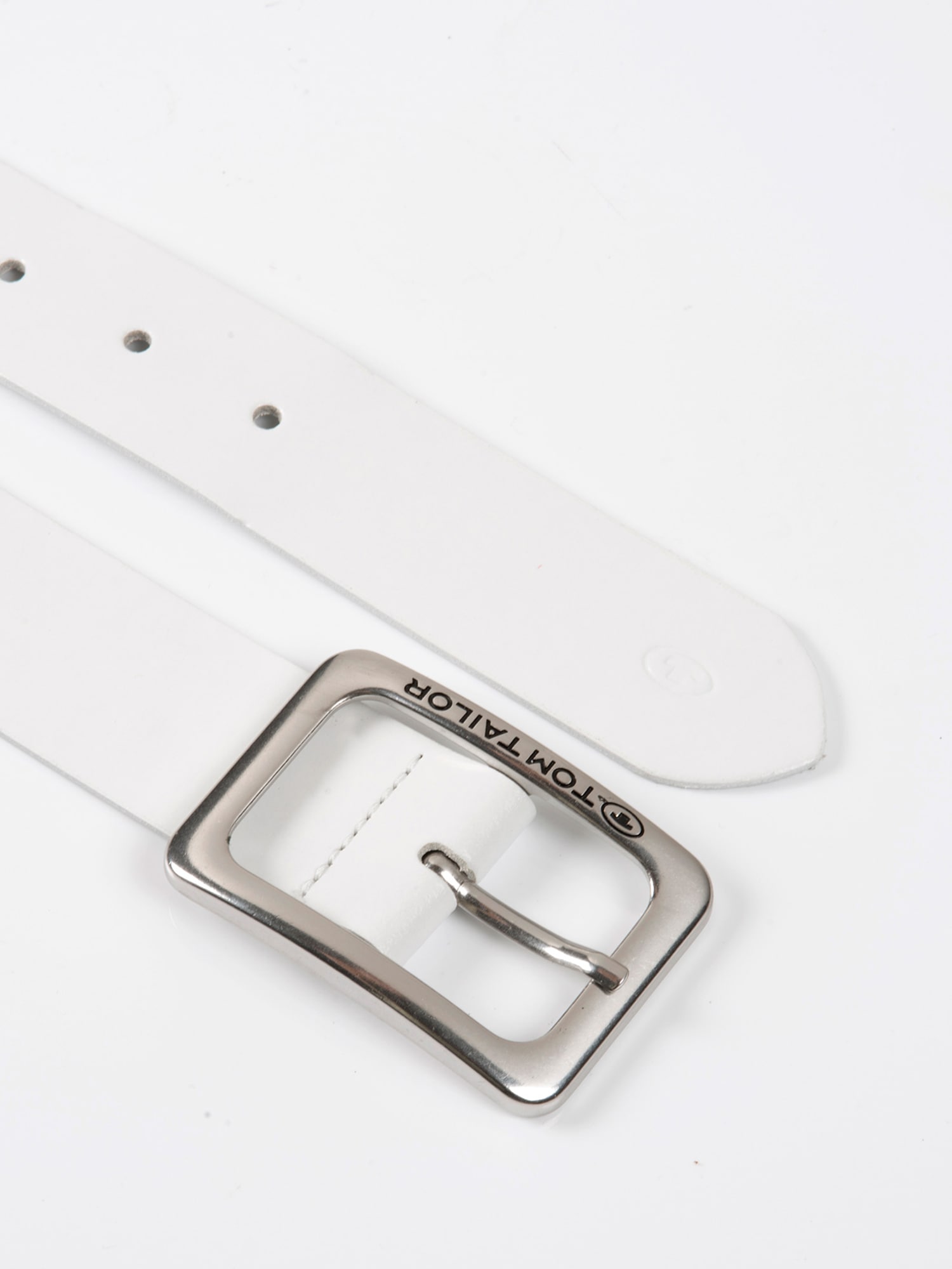 TOM TAILOR Ledergürtel »TTEVE«, 4 cm breiter Damen Ledergürtel, kalssiches Must-Have