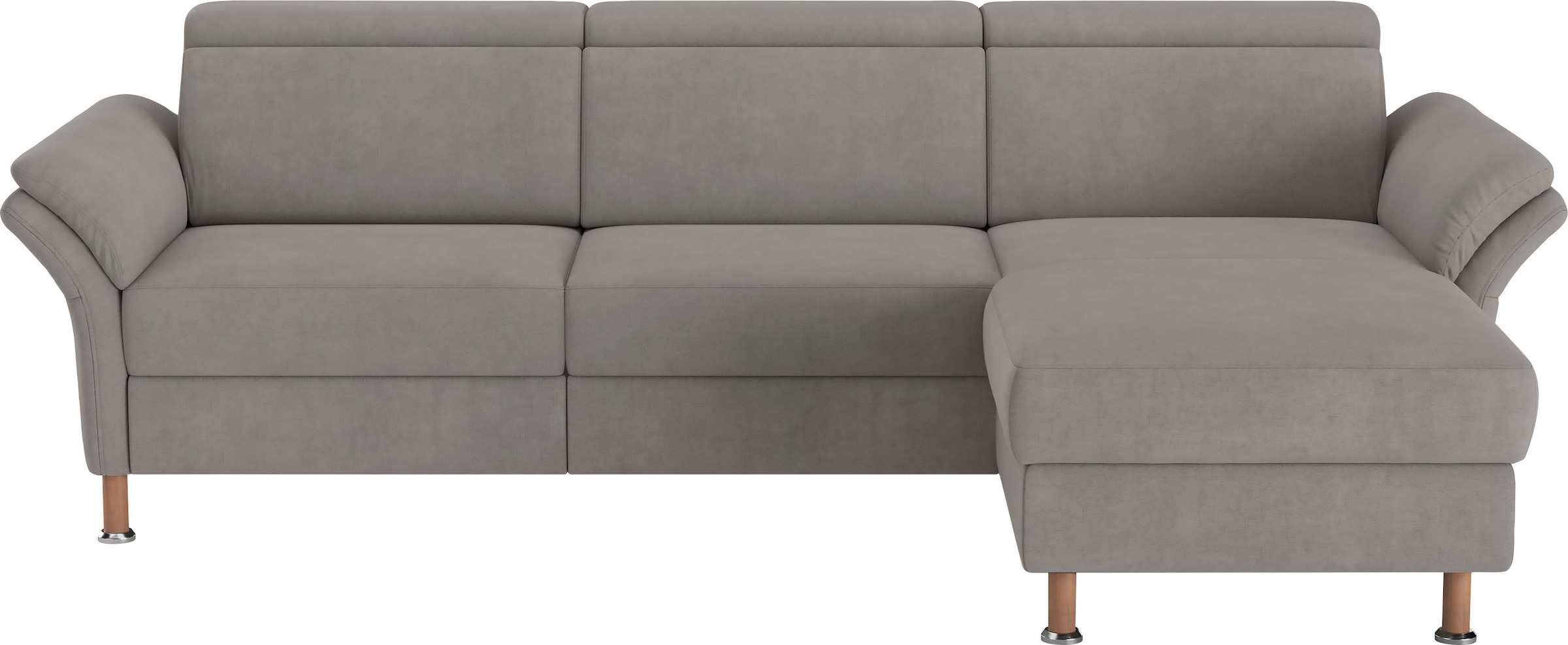 OTTO home Ecksofa "Calypso L-Form" mit motorischen Funktionen im Sofa und Recamiere