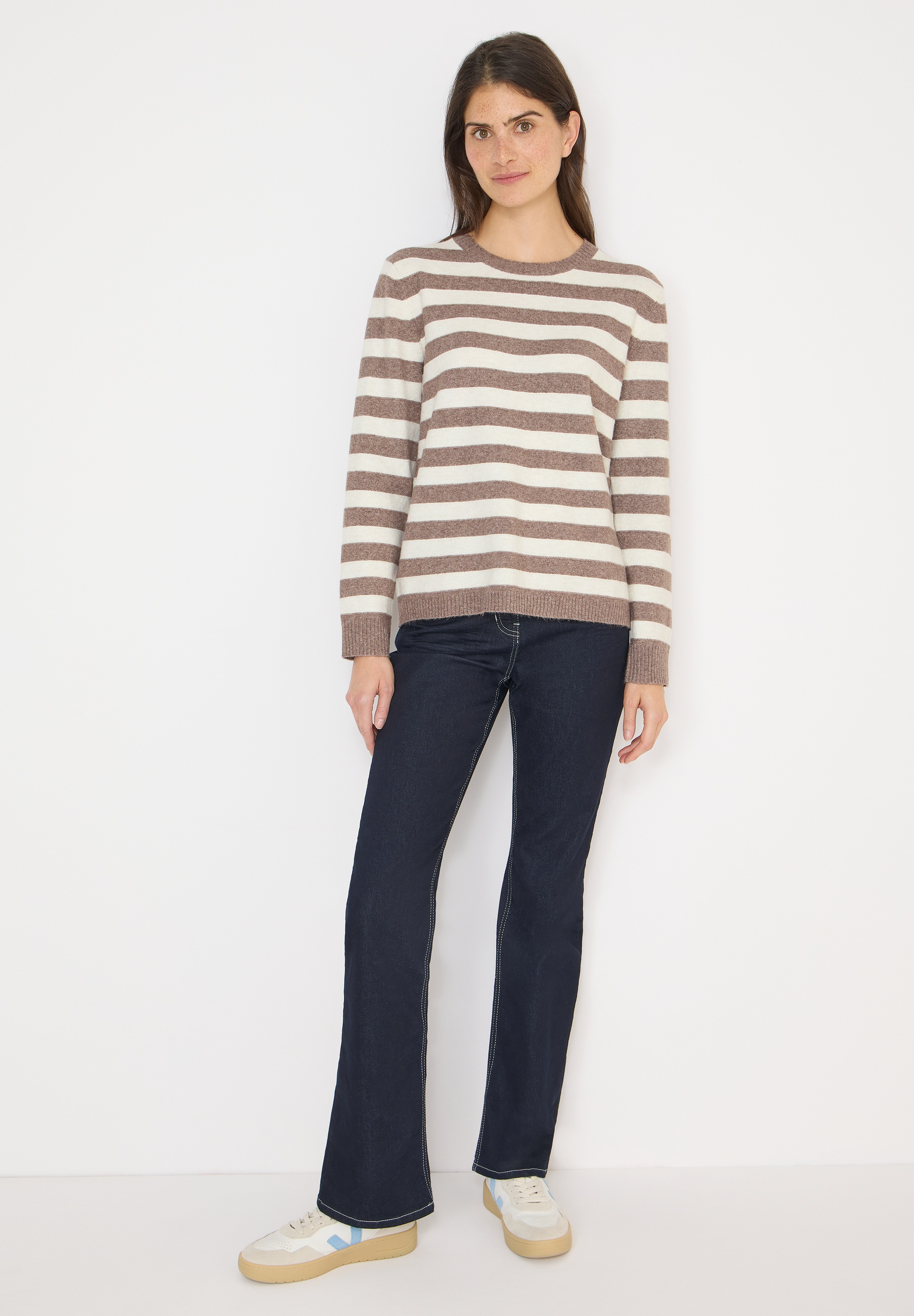 Thumbnail - Cecil Rundhalspullover Feinstrick