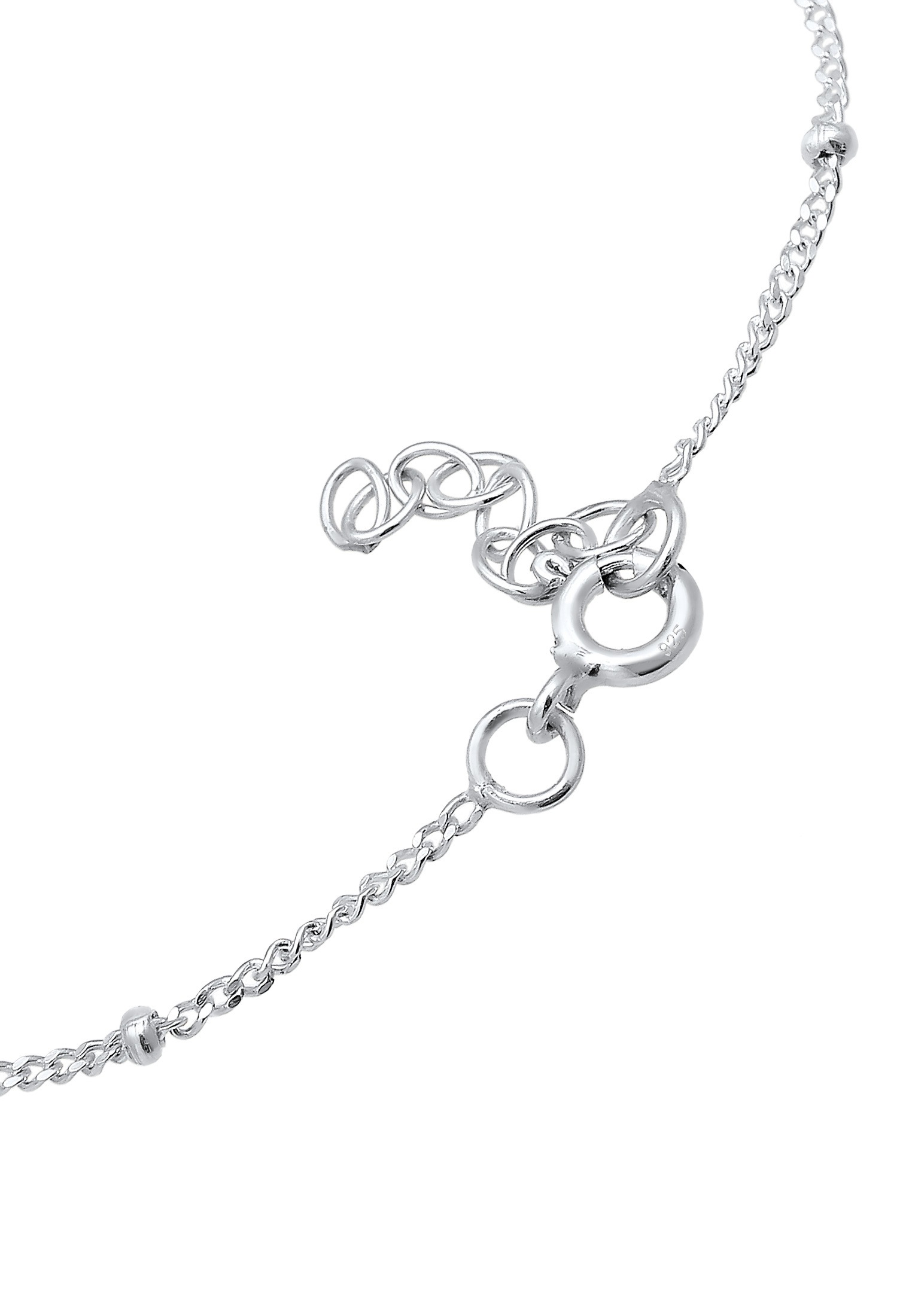 Elli Armband »Stern Topas Weiß 925 Sterling Silber«