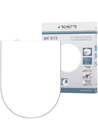 Schütte Schütte WC-Sitz »WHITE« Duroplast Abse...