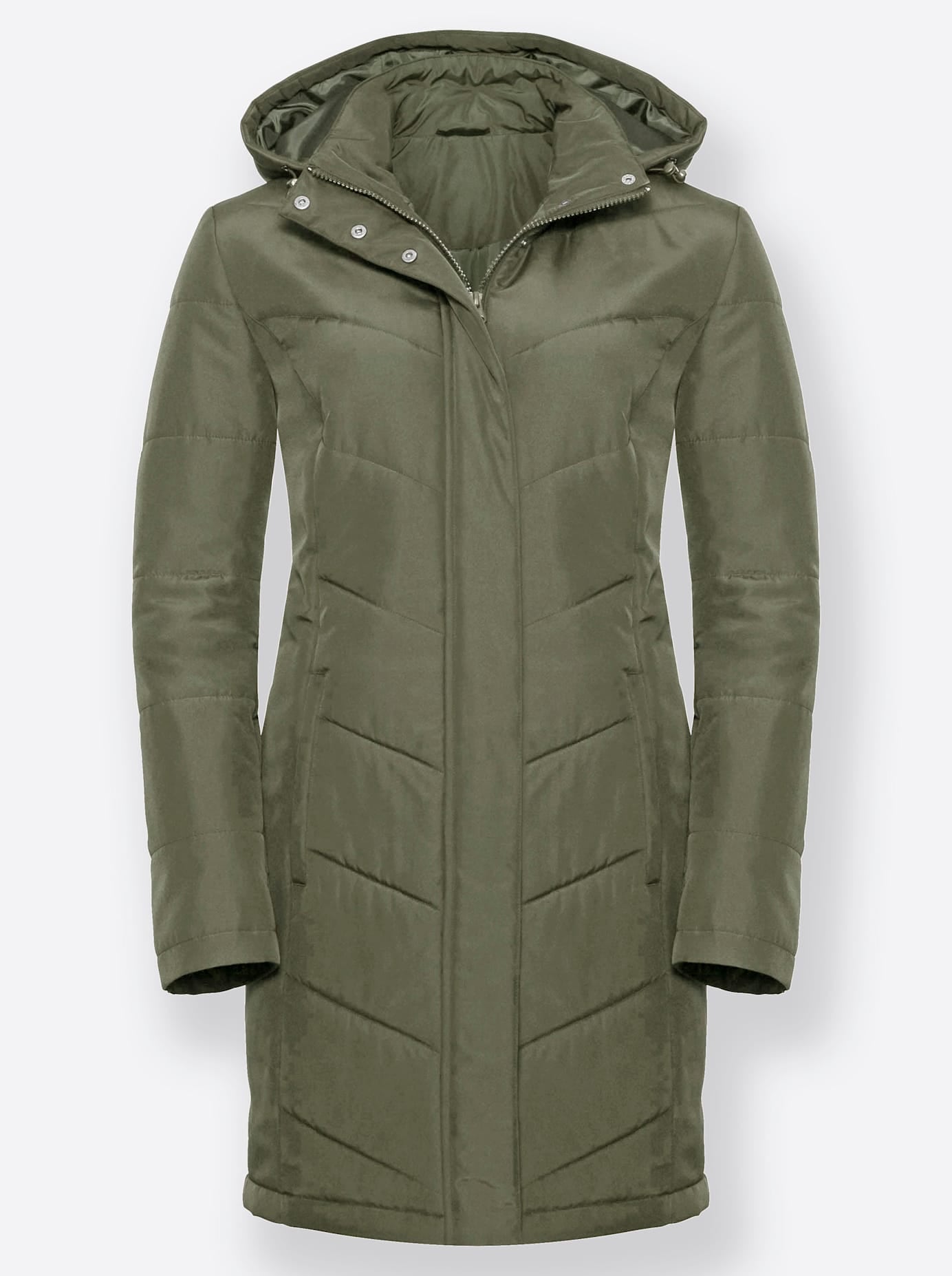 Classic Basics Langjacke, mit Kapuze günstig online kaufen