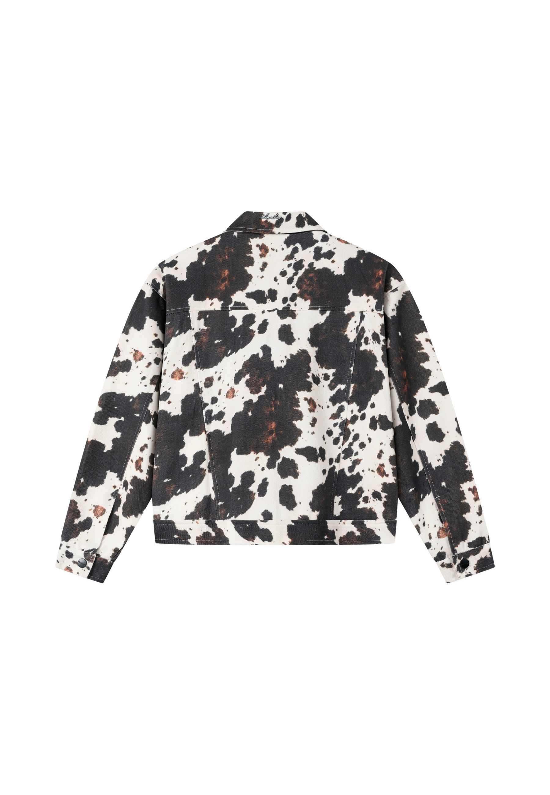 Another Cotton Lab Jeansjacke »Another Cotton Lab Another Vegan Cow Jacket« 1 Stk. tlg. ohne Kapuze