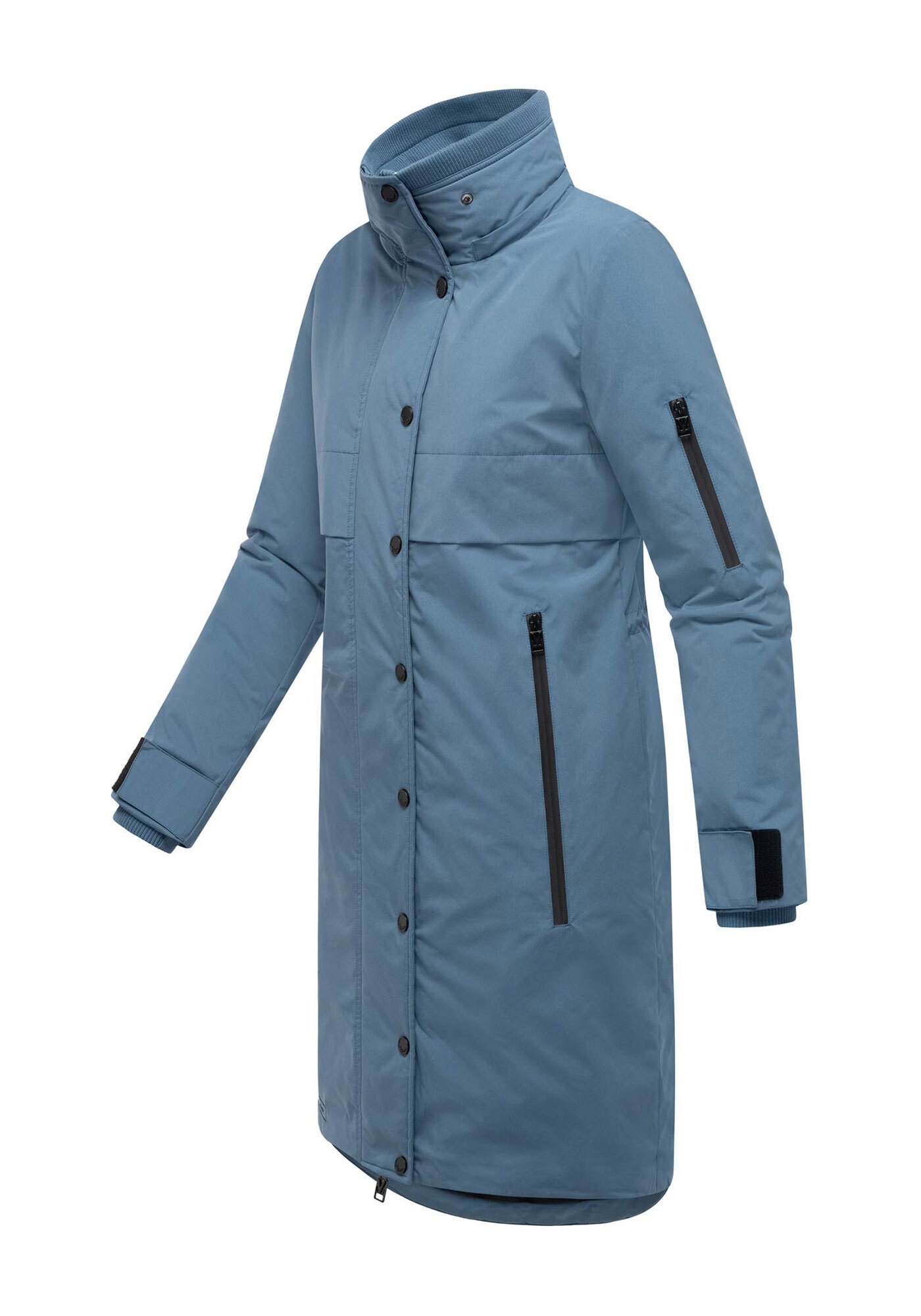 Marikoo Winterjacke »Anoukaa«, langer Parka mit abnehmbarer Kapuze