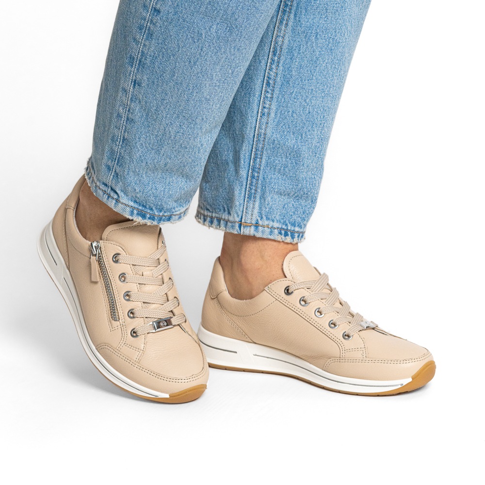 Ara Keilsneaker »OSAKA«  Freizeitschuh, Halbschuh, Schnürer in Komfortweite H (=sehr weit)