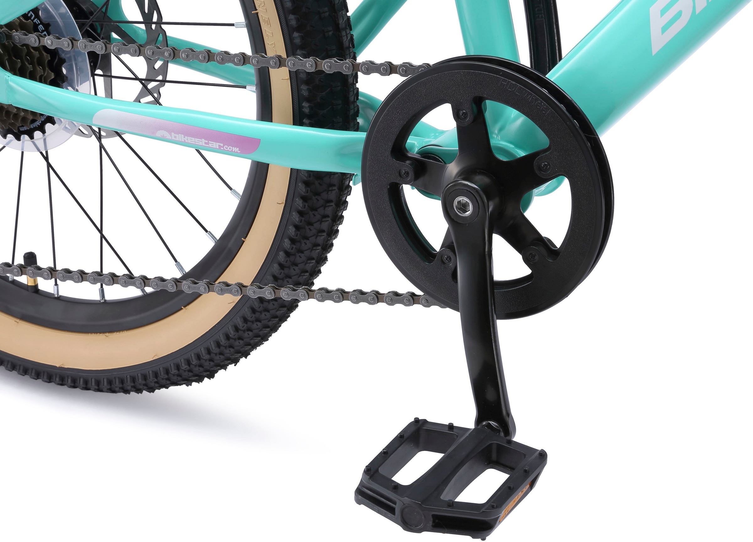 Bikestar Jugendfahrrad, 7 Gang, Shimano, RD-TY21 Schaltwerk, Kettenschaltung