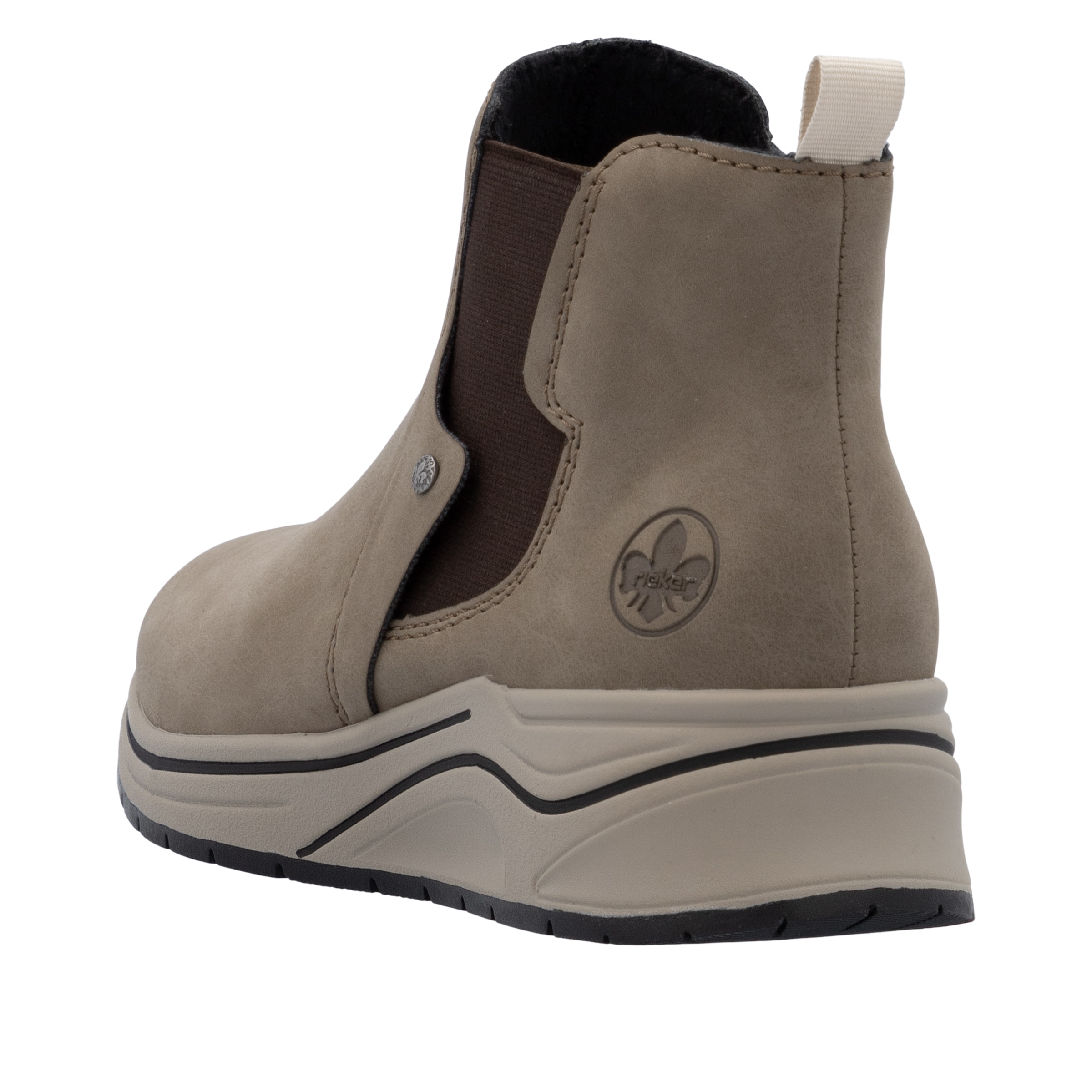 Rieker Chelseaboots, Boots, Stiefelette, High Top Sneaker, Keilboots mit Stretcheinsatz