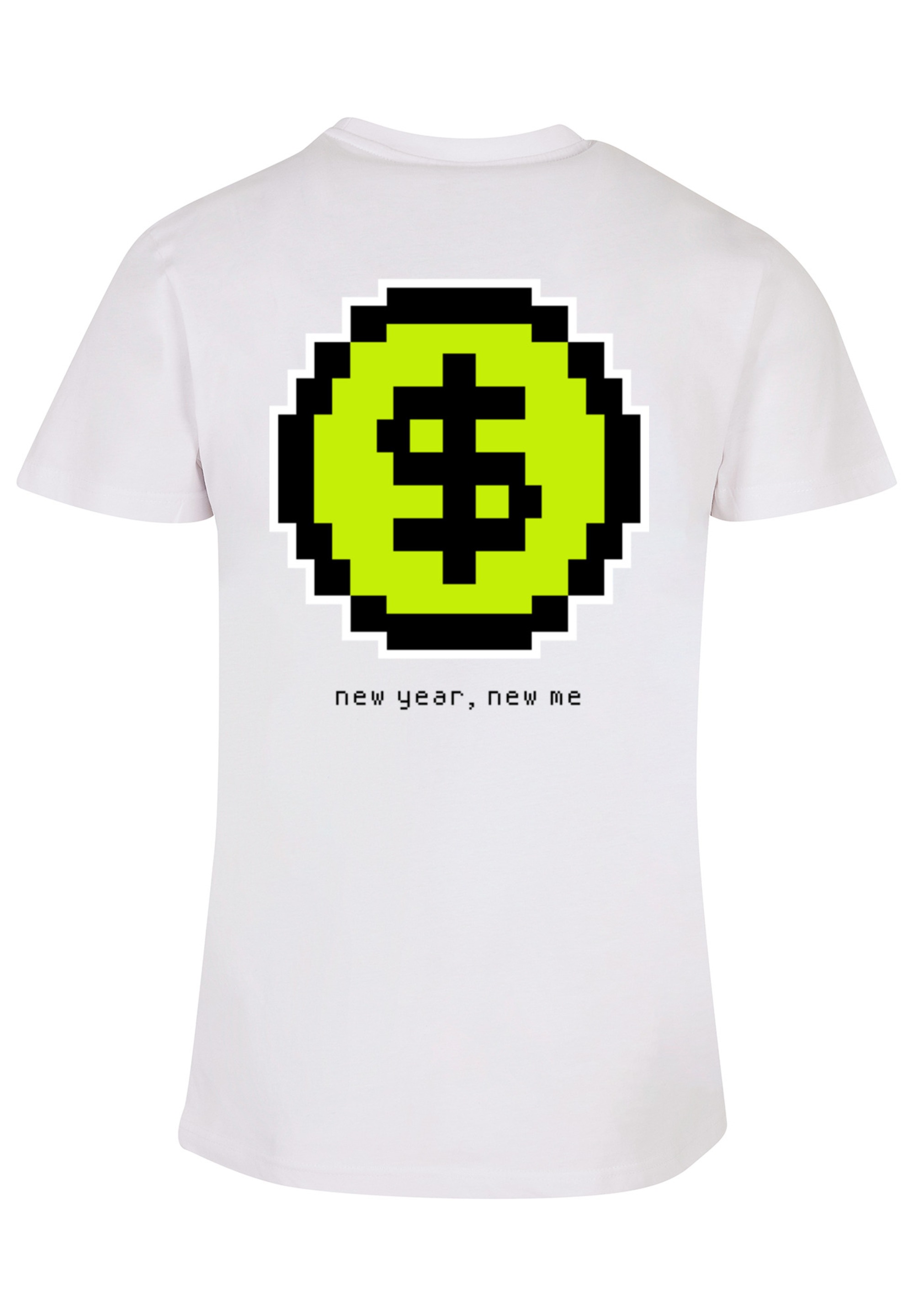 F4NT4STIC T-Shirt »Happy People Only Good Vibes«, Print