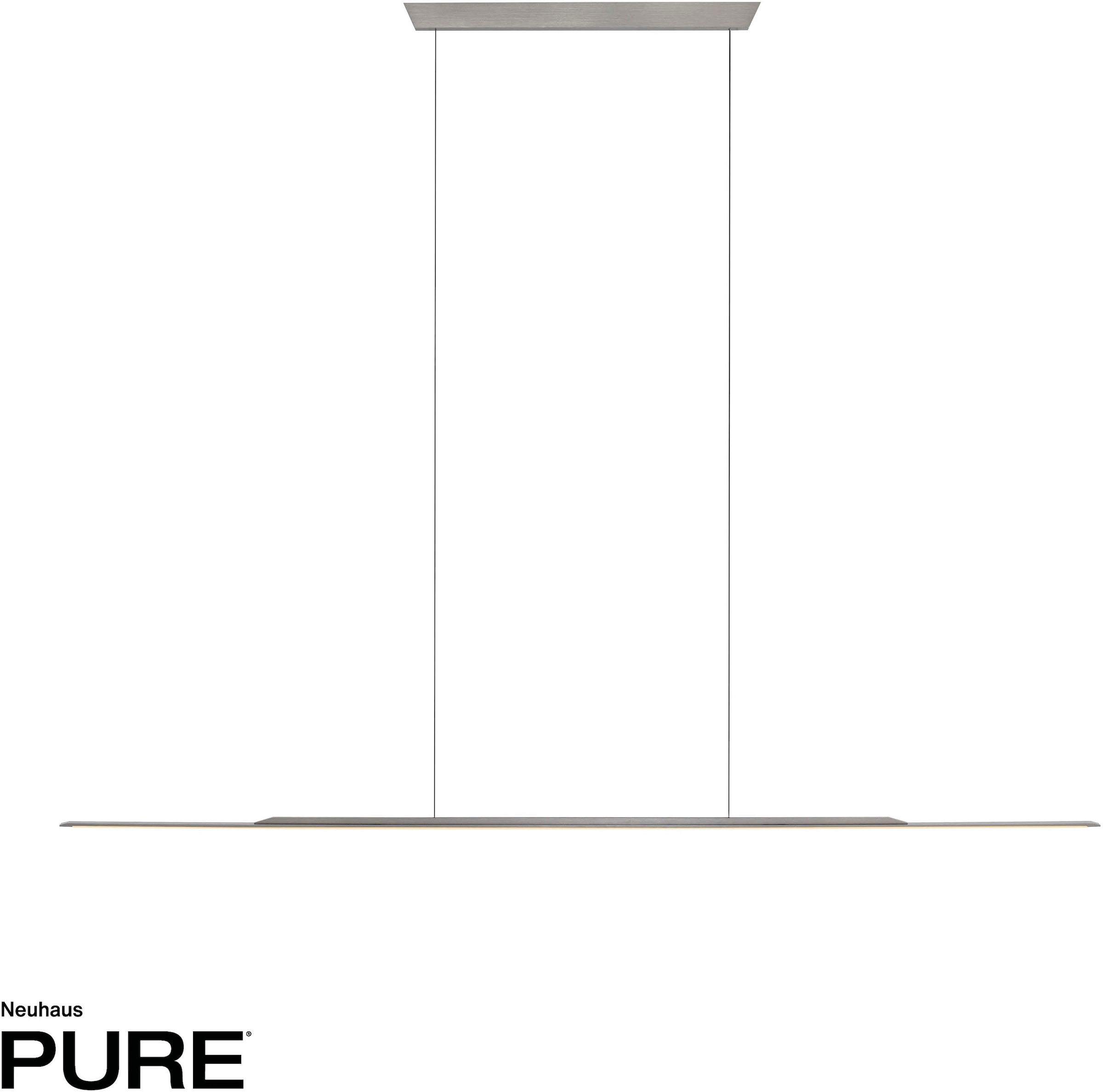 Neuhaus PURE LED Pendelleuchte »PURE Surface« LED-Board 1 Stk. Warmweiß Dimmfähig über separaten Dimmer, höhenverstellbar