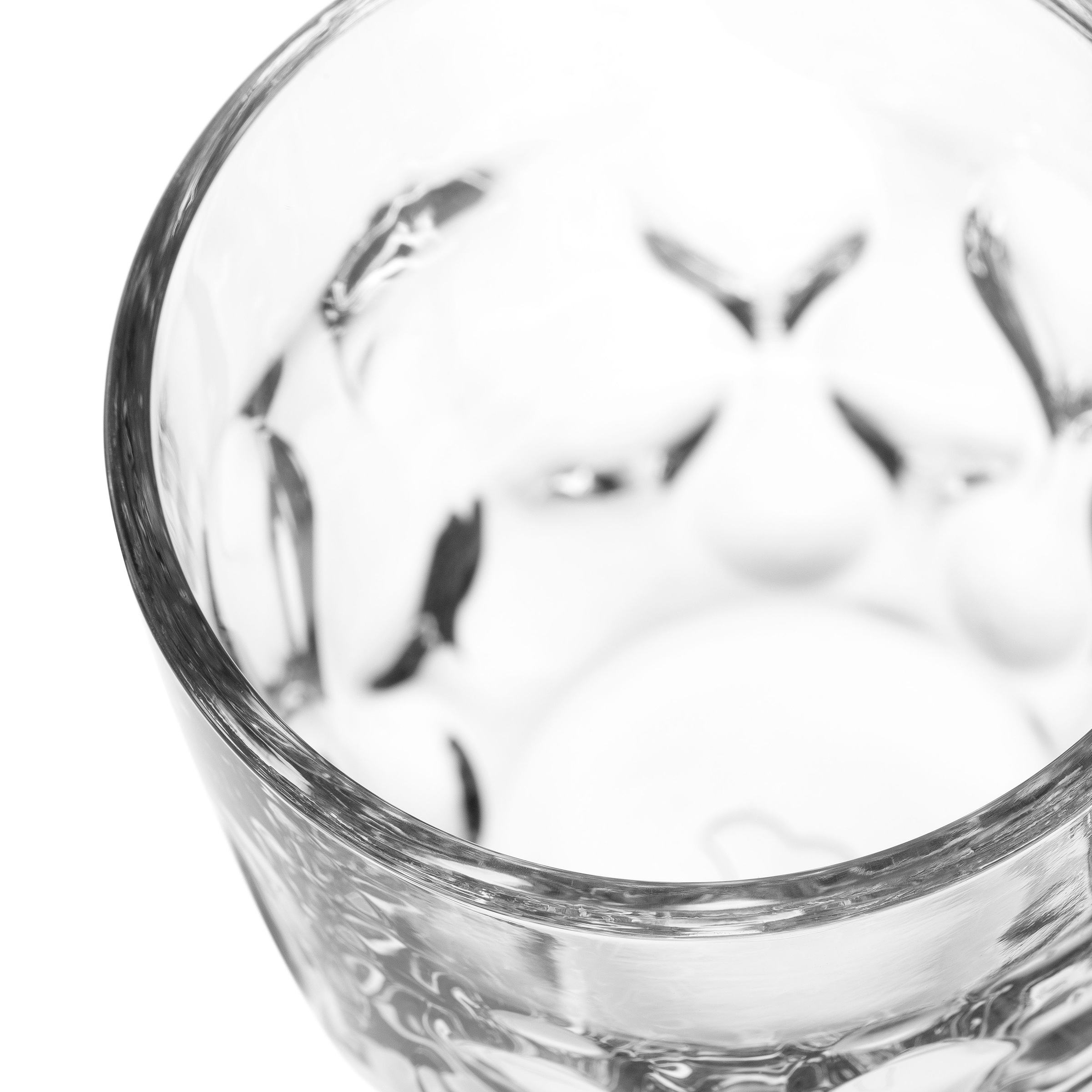 LEONARDO Gläser-Set »Kaffee-Glas GOCCE, 220 ml, 6er-Set«, (Set, 6 tlg.), 3. Variante, mit Tropfenrelief
