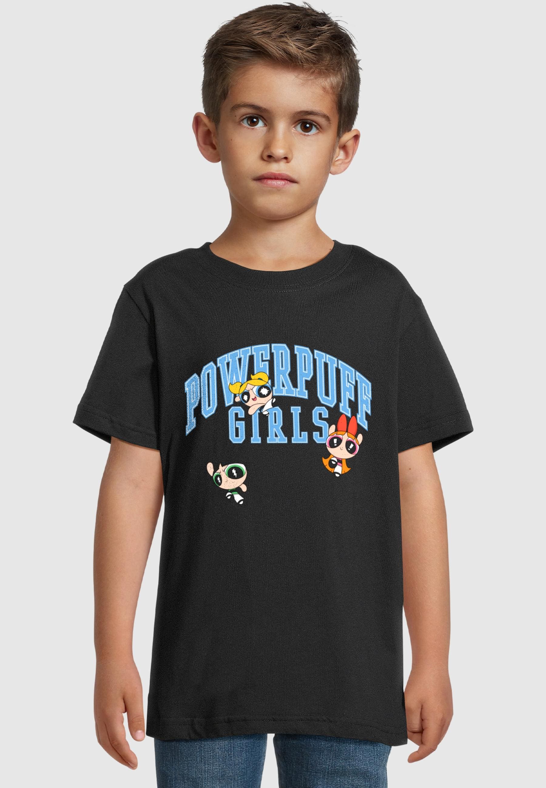 ABSOLUTE CULT T-Shirt »ABSOLUTE CULT Kids Powerpuff Girls - Collegiate Basic Tee 2.0«, (1 tlg.)
