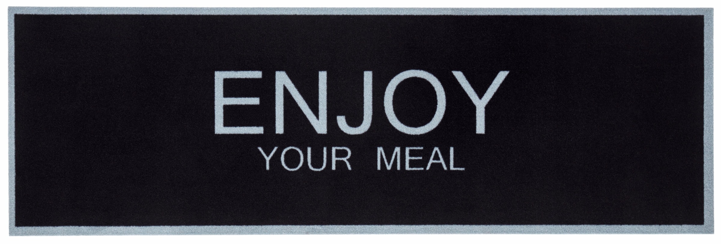 HANSE Home Küchenläufer »Enjoy your meal«, rechteckig, 5 mm Höhe, Kurzflor, rutschhemmend, Strapazierfähig, Pflegeleicht